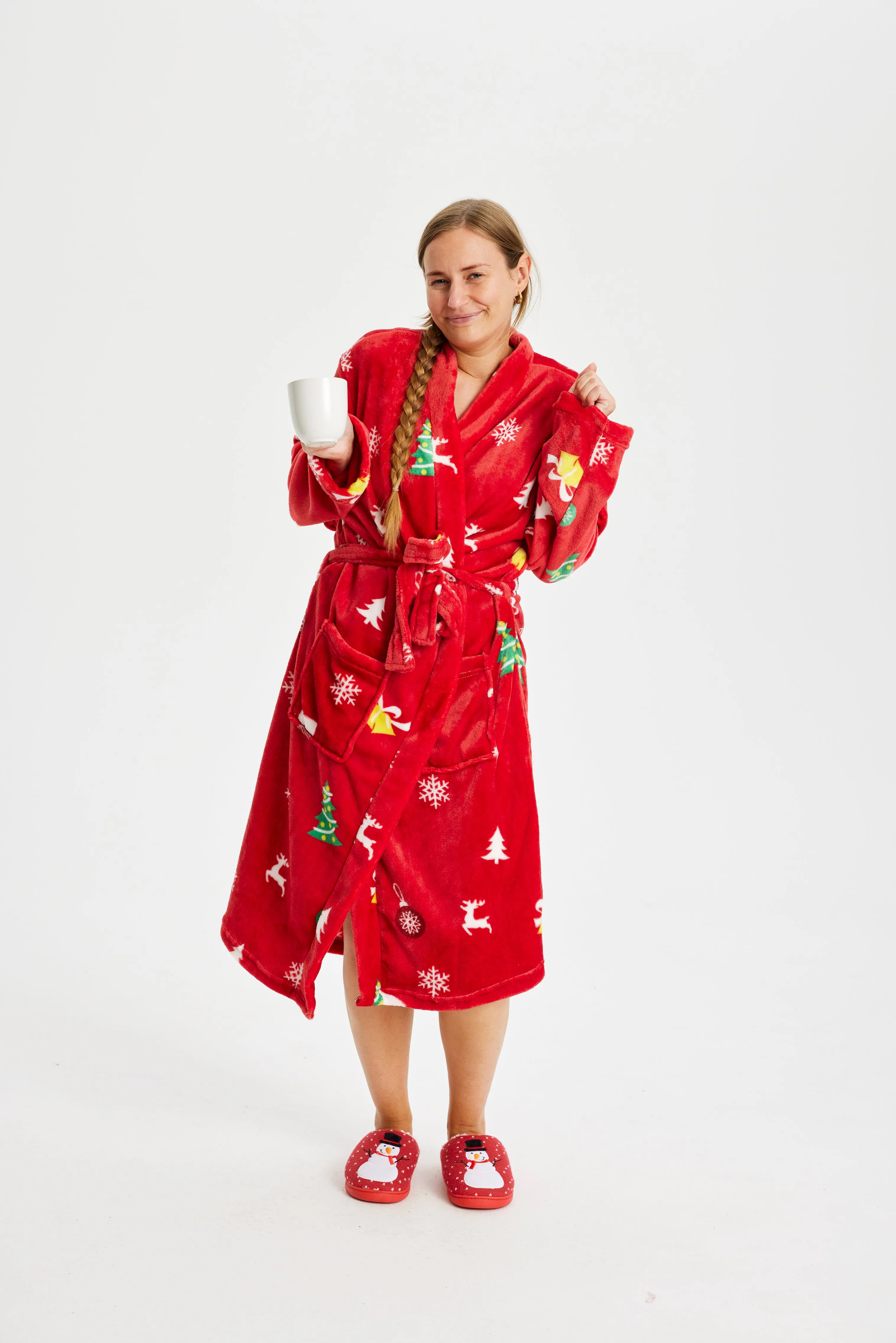 Bathrobe - Red sold by Christmas Sweats product image thumbnail 2