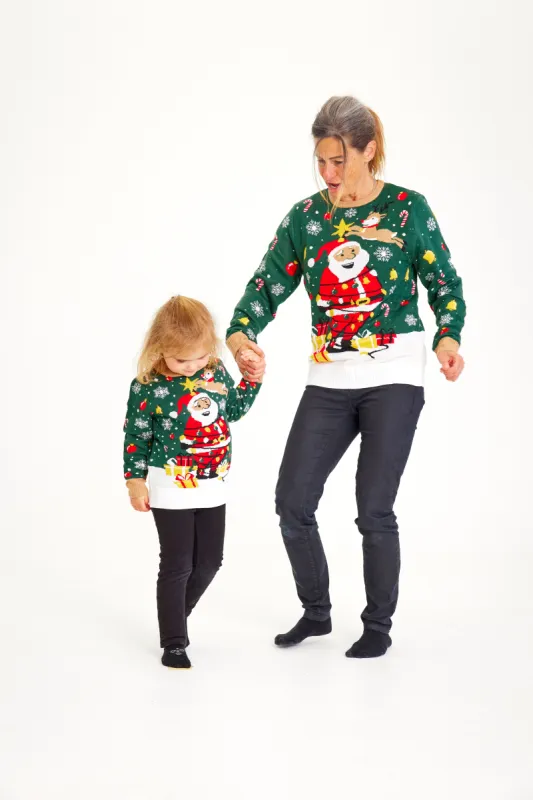 Santa Christmas Star - Women sold by Christmas Sweats