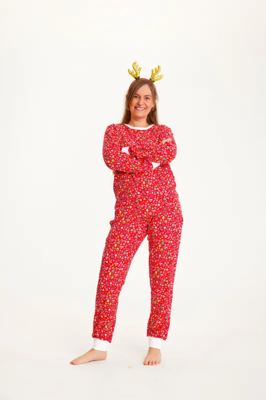 Crazy christmas Pajamas red - Women sold by Christmas Sweats
