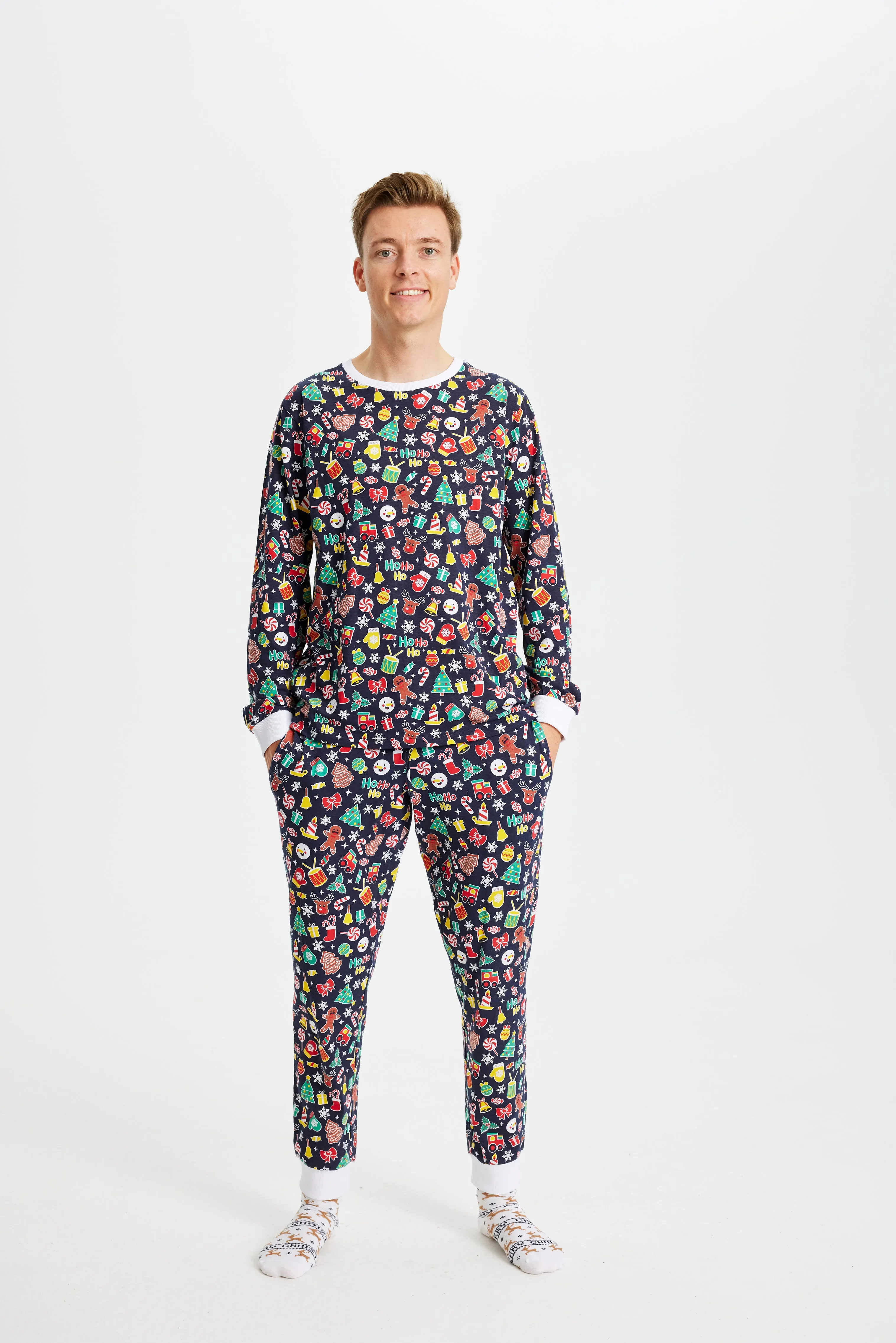 Crazy christmas Pajamas - Men sold by Christmas Sweats