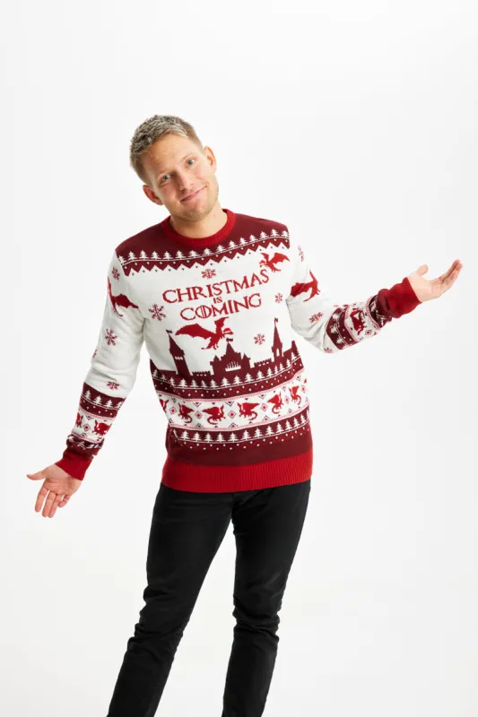 Christmas is Coming - Men sold by Christmas Sweats