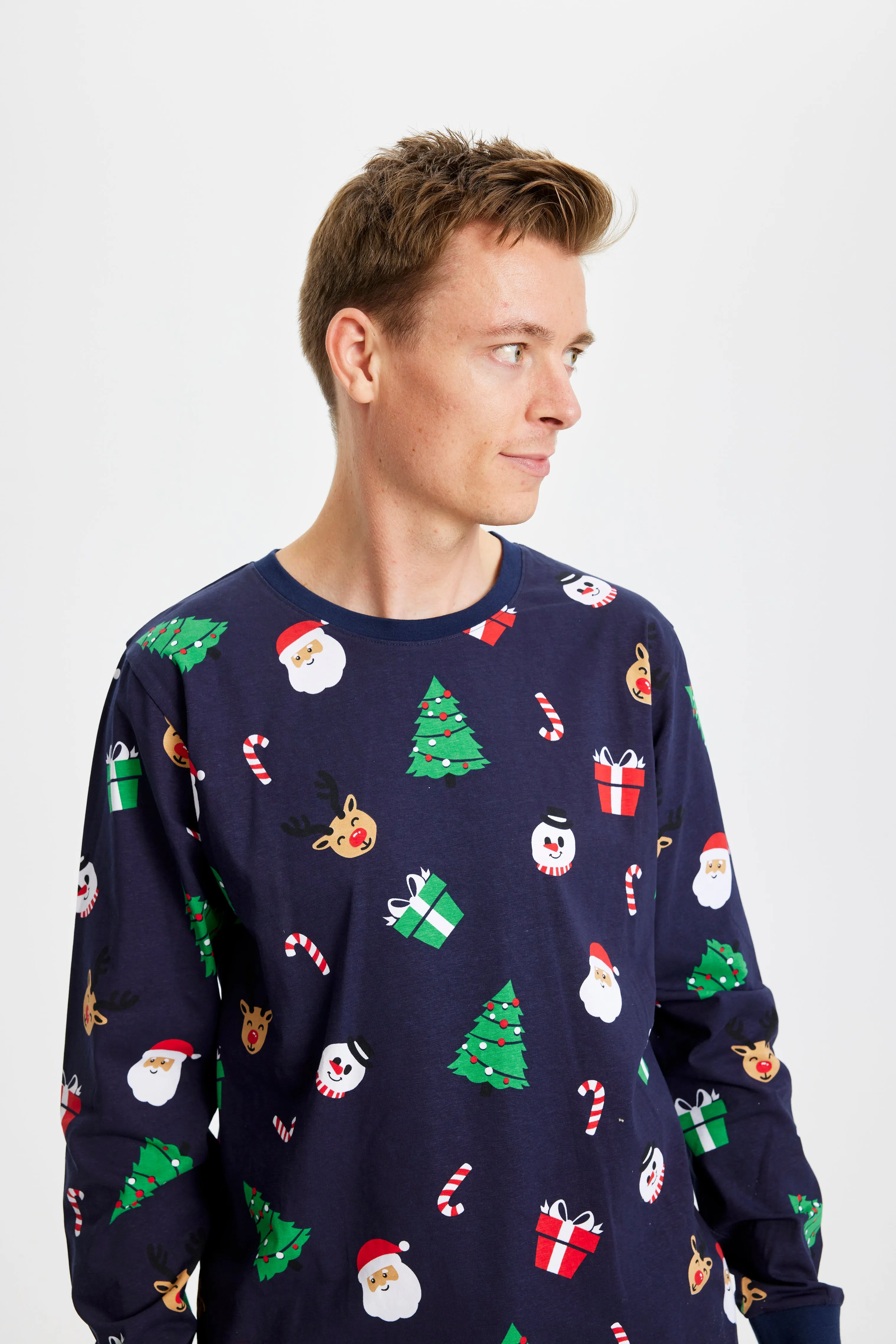 Christmas cute Pajamas - Men. sold by Christmas Sweats product image thumbnail 3