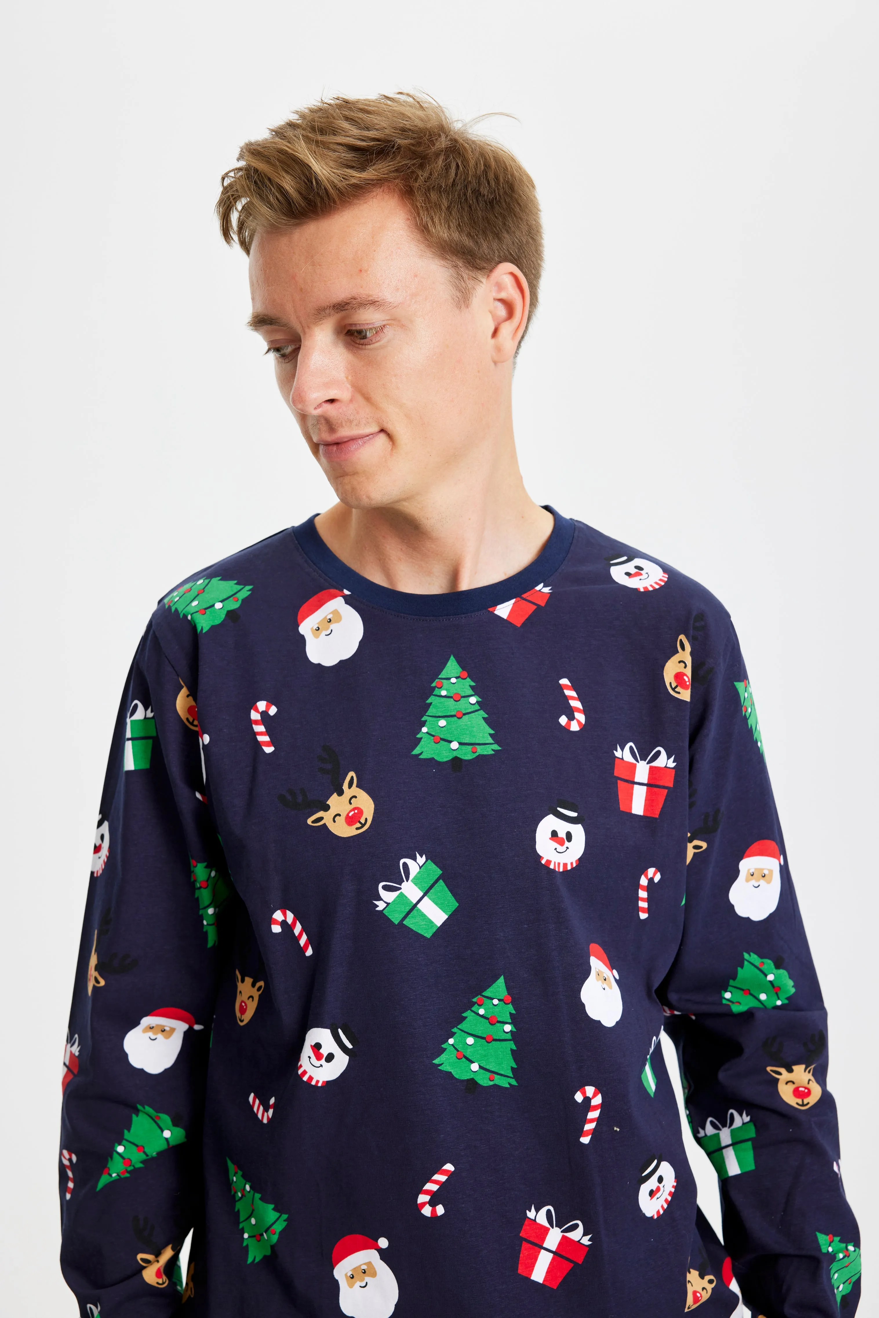 Christmas cute Pajamas - Men. sold by Christmas Sweats product image thumbnail 4