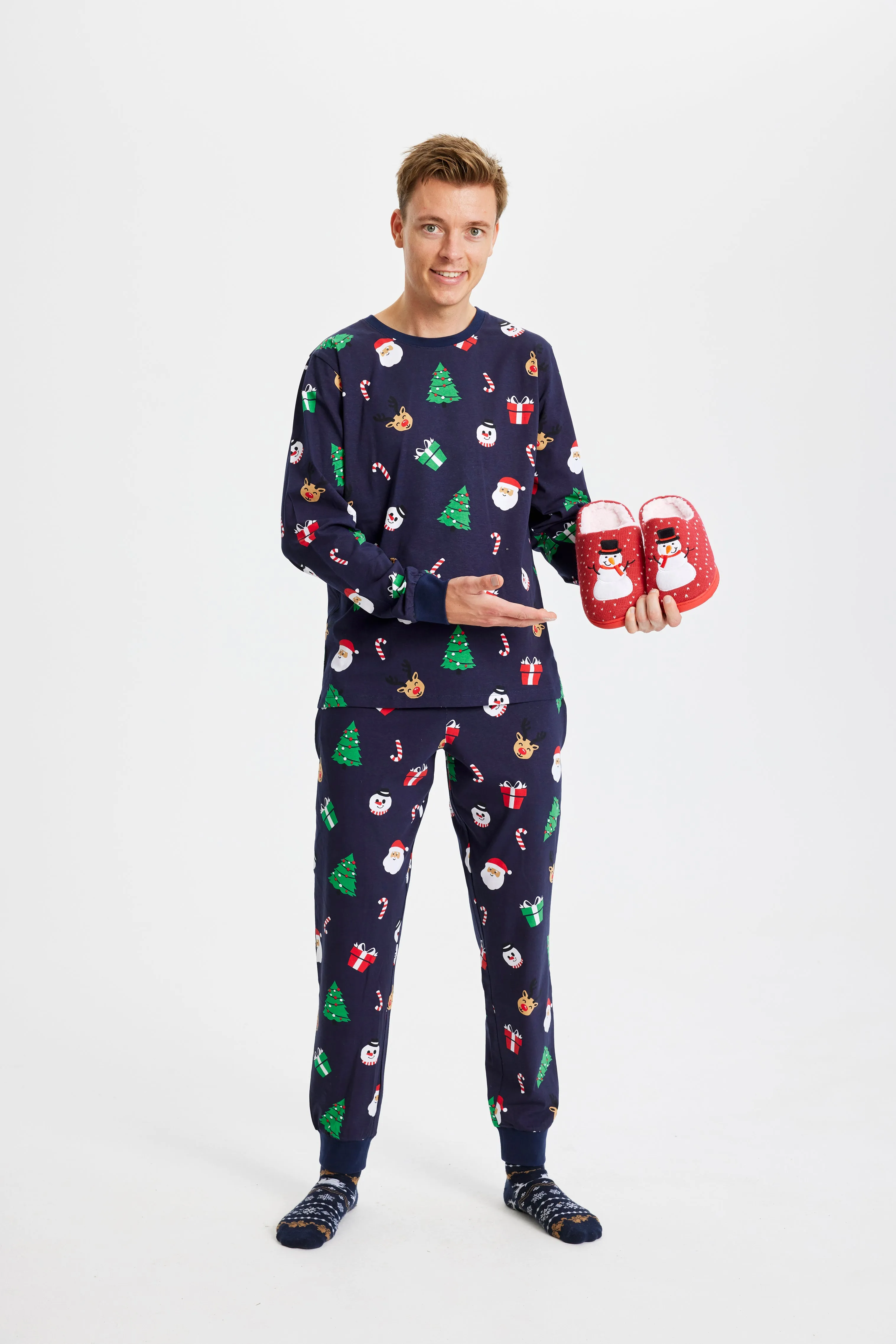 Christmas cute Pajamas - Men. sold by Christmas Sweats product image thumbnail 2