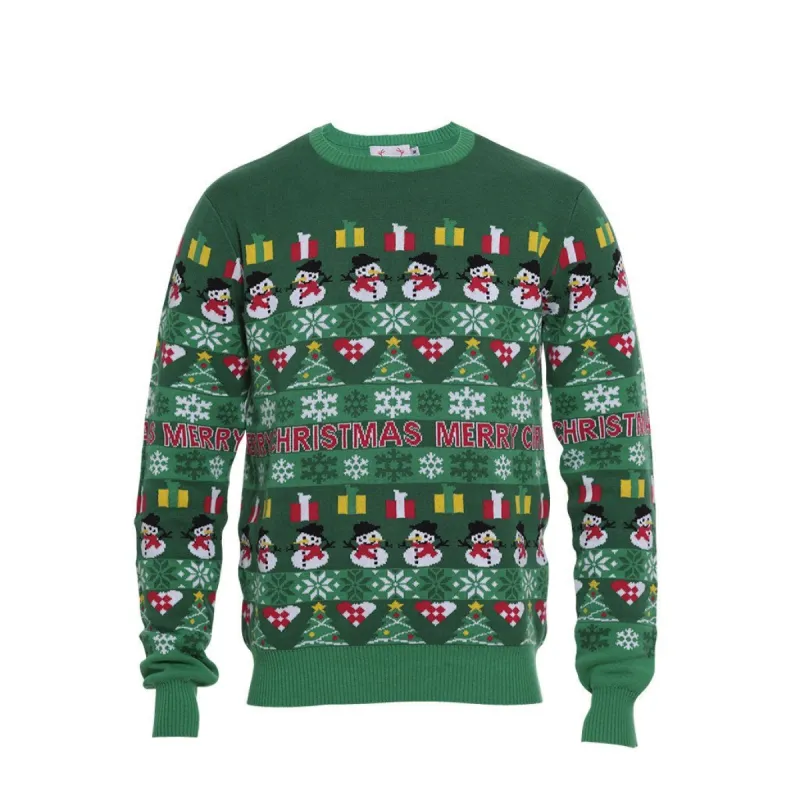 The Green Atmospheric Christmas Sweater sold by Christmas Sweats