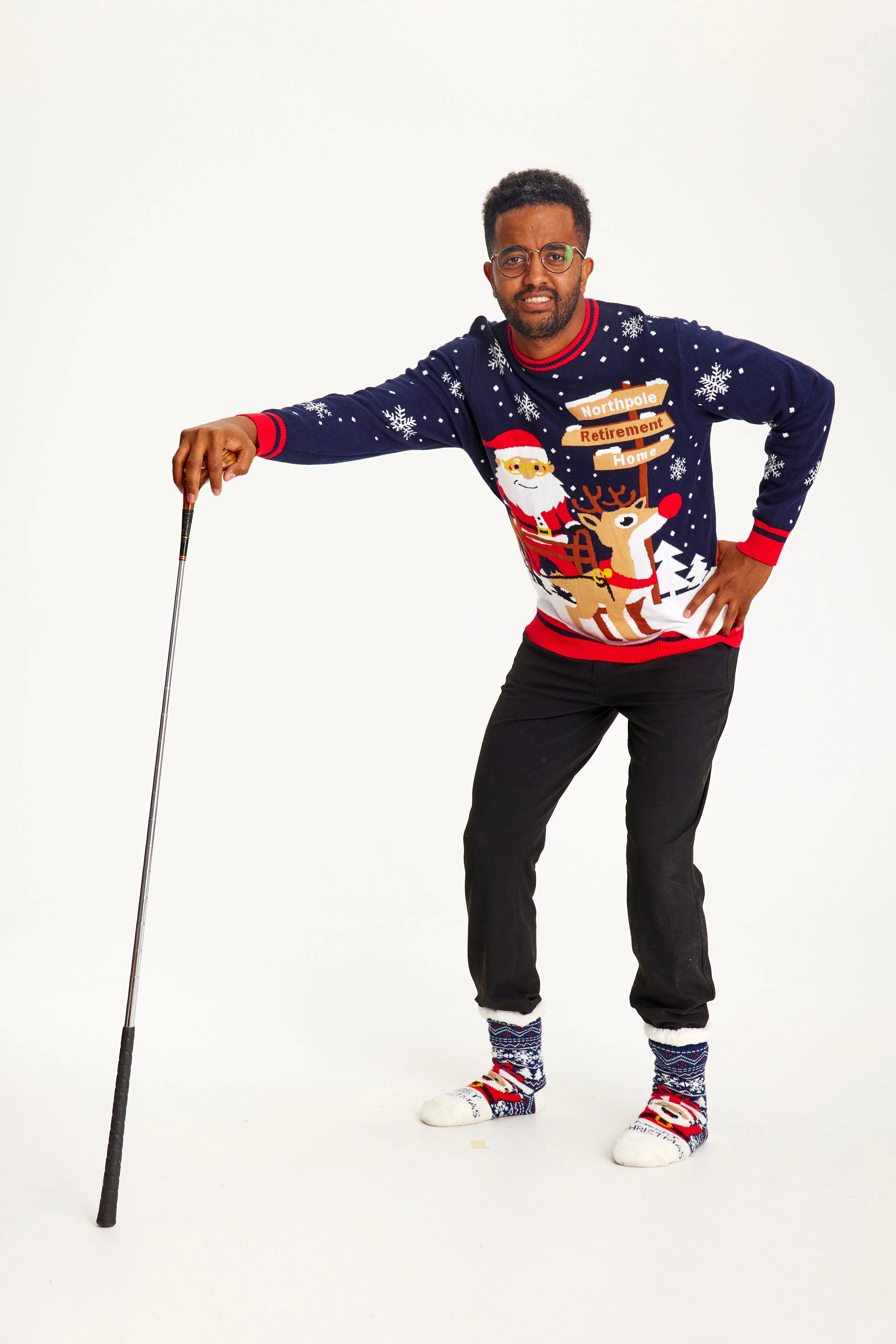 Santa's Retirement Home - Men. sold by Christmas Sweats