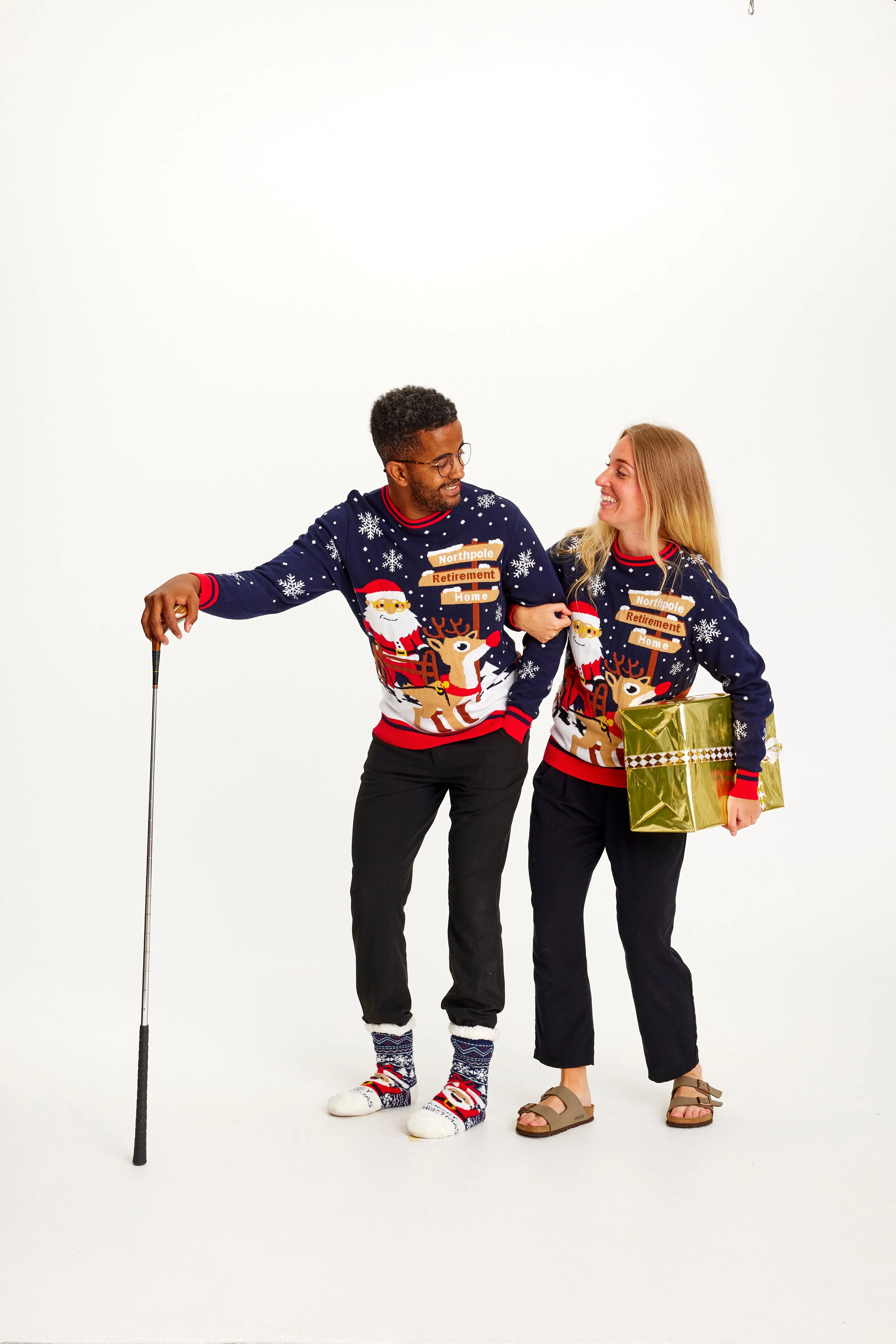 Santa's Retirement Home - Men. sold by Christmas Sweats product image thumbnail 2