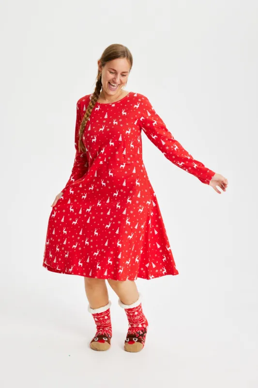 Christmas dress - Red sold by Christmas Sweats