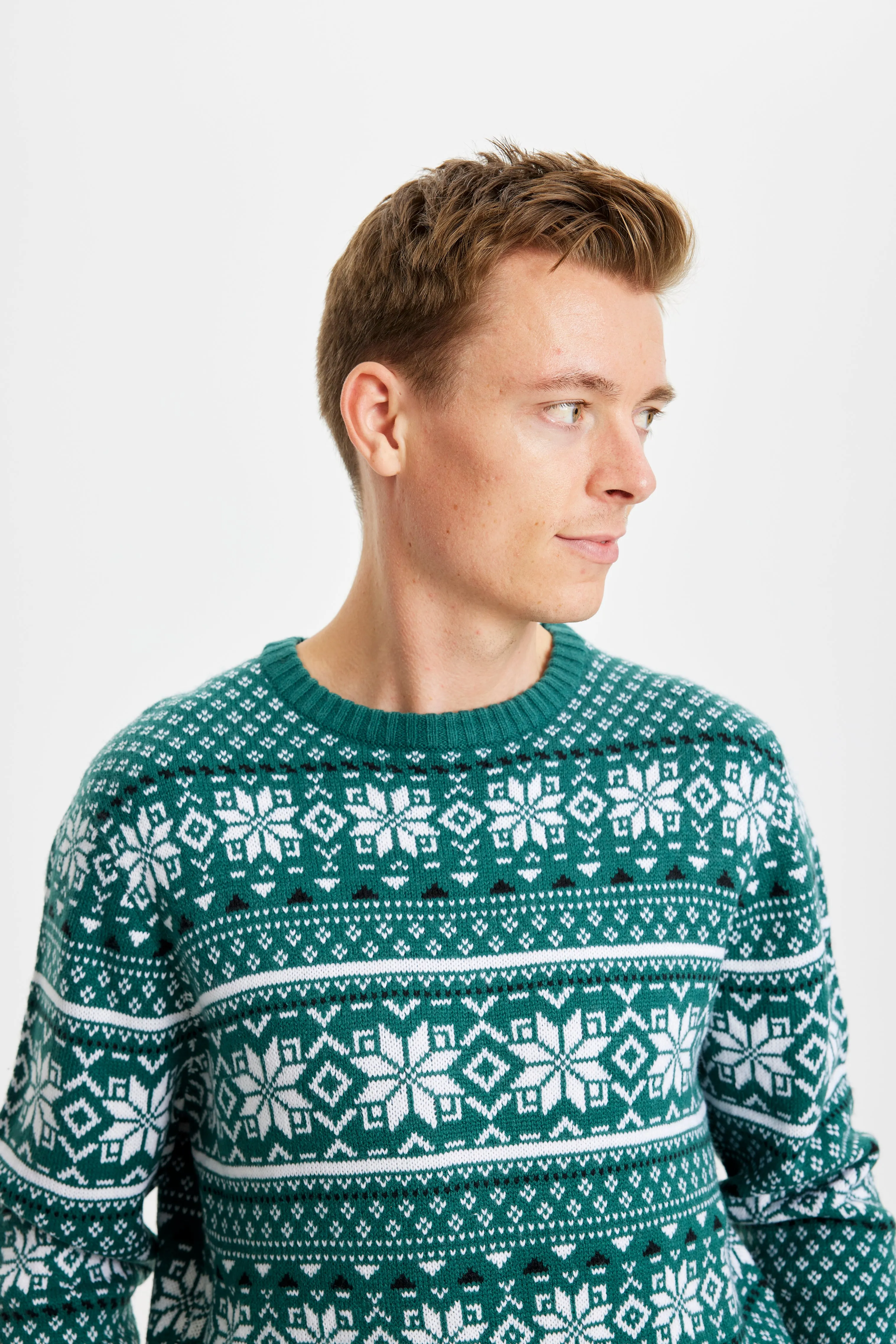 Traditional Sweater Green - Men sold by Christmas Sweats product image thumbnail 3