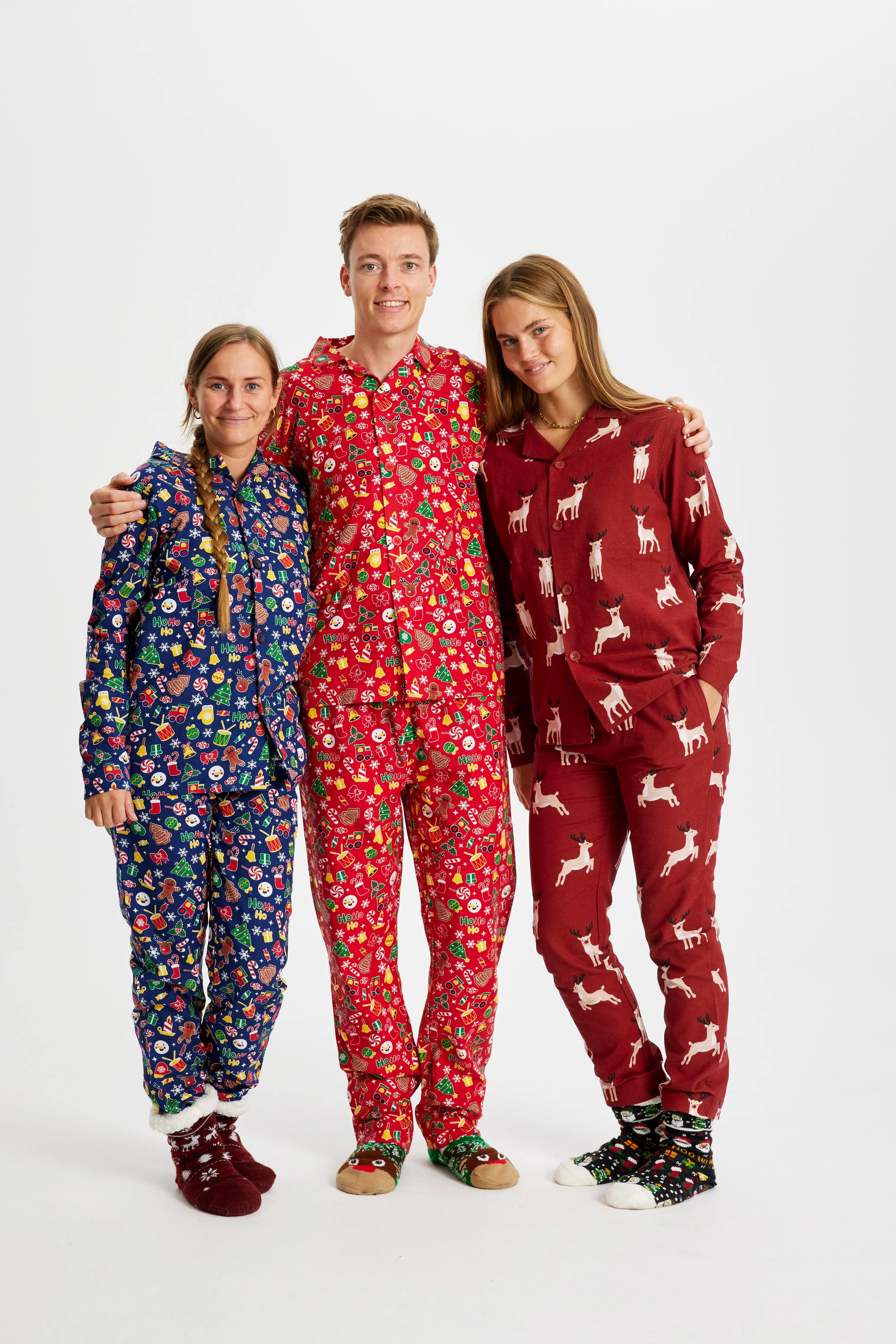 Christmas Deer Pyjamas Flannel - Women. sold by Christmas Sweats product image thumbnail 4