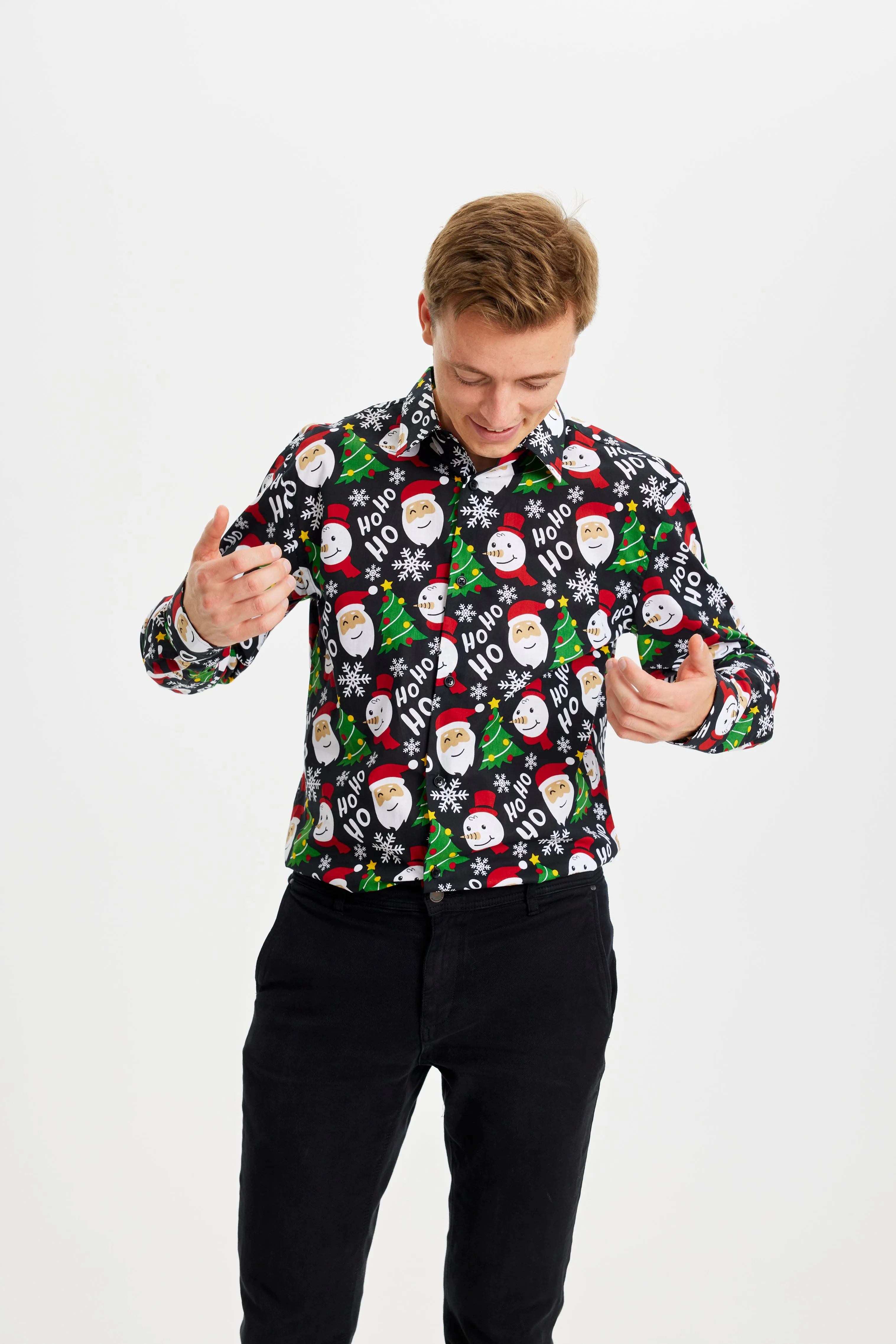 Christmas Shirts - Black sold by Christmas Sweats product image thumbnail 3