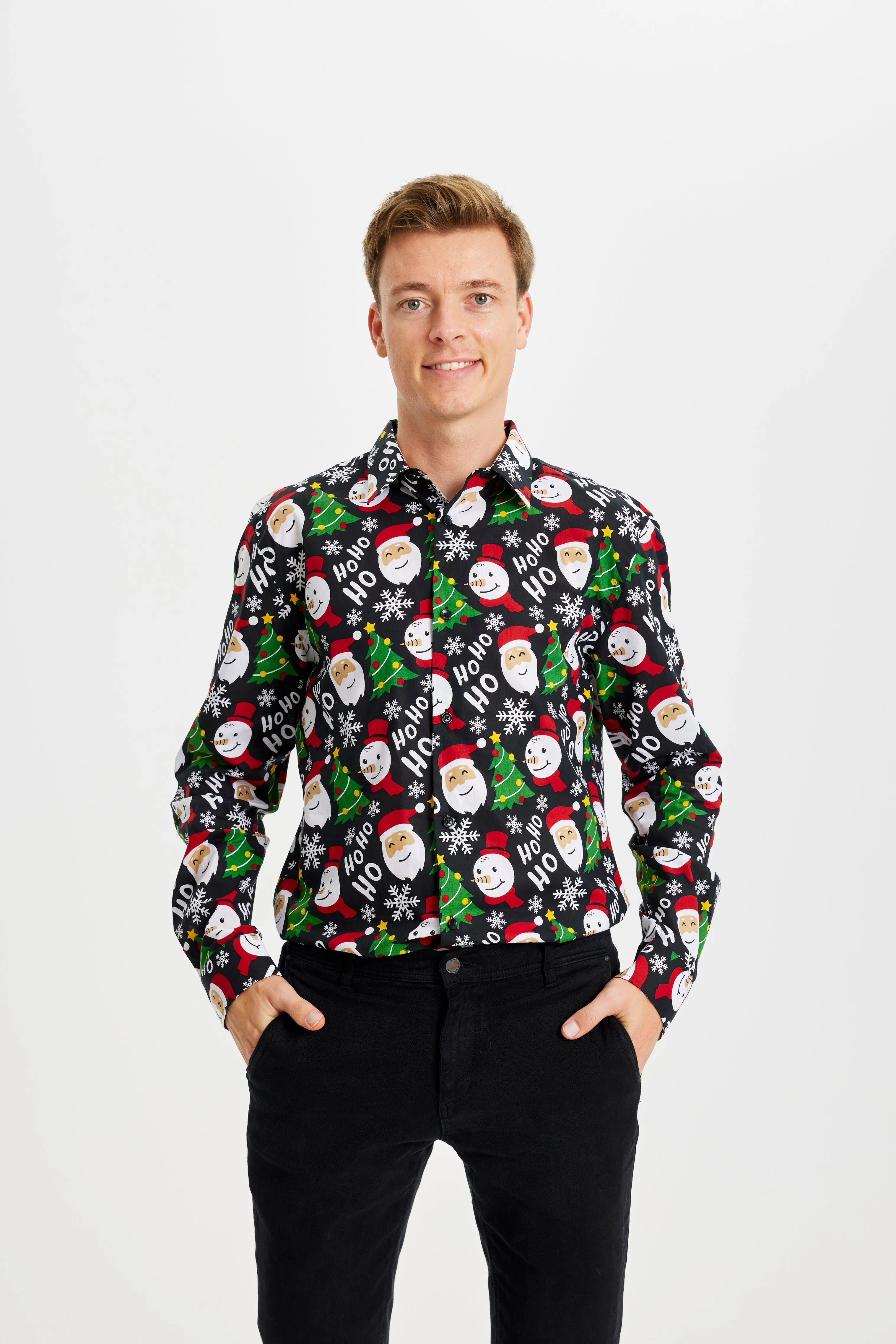 Christmas Shirts - Black sold by Christmas Sweats product image thumbnail 2
