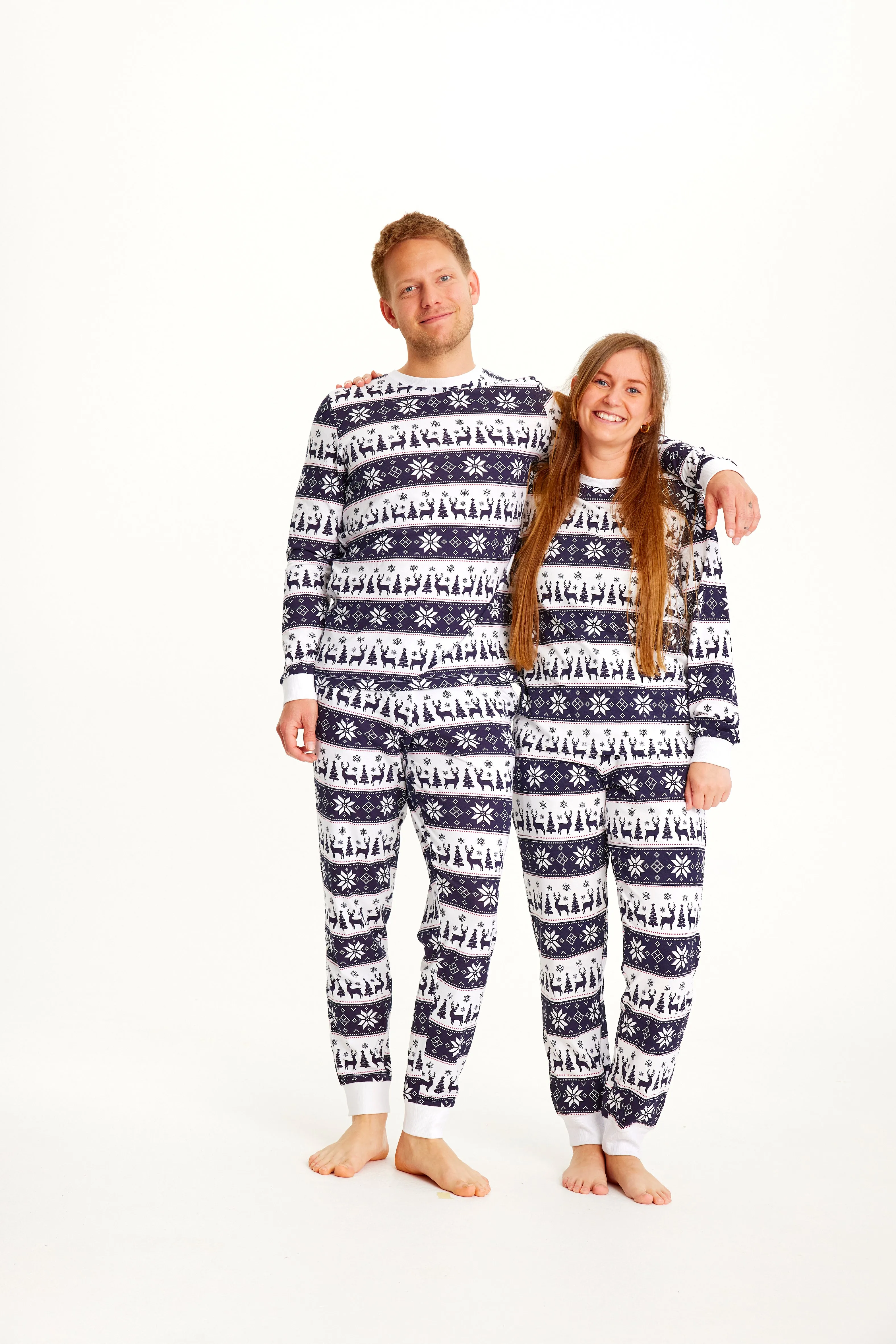 Reindeer pajamas navy - Men sold by Christmas Sweats product image thumbnail 3