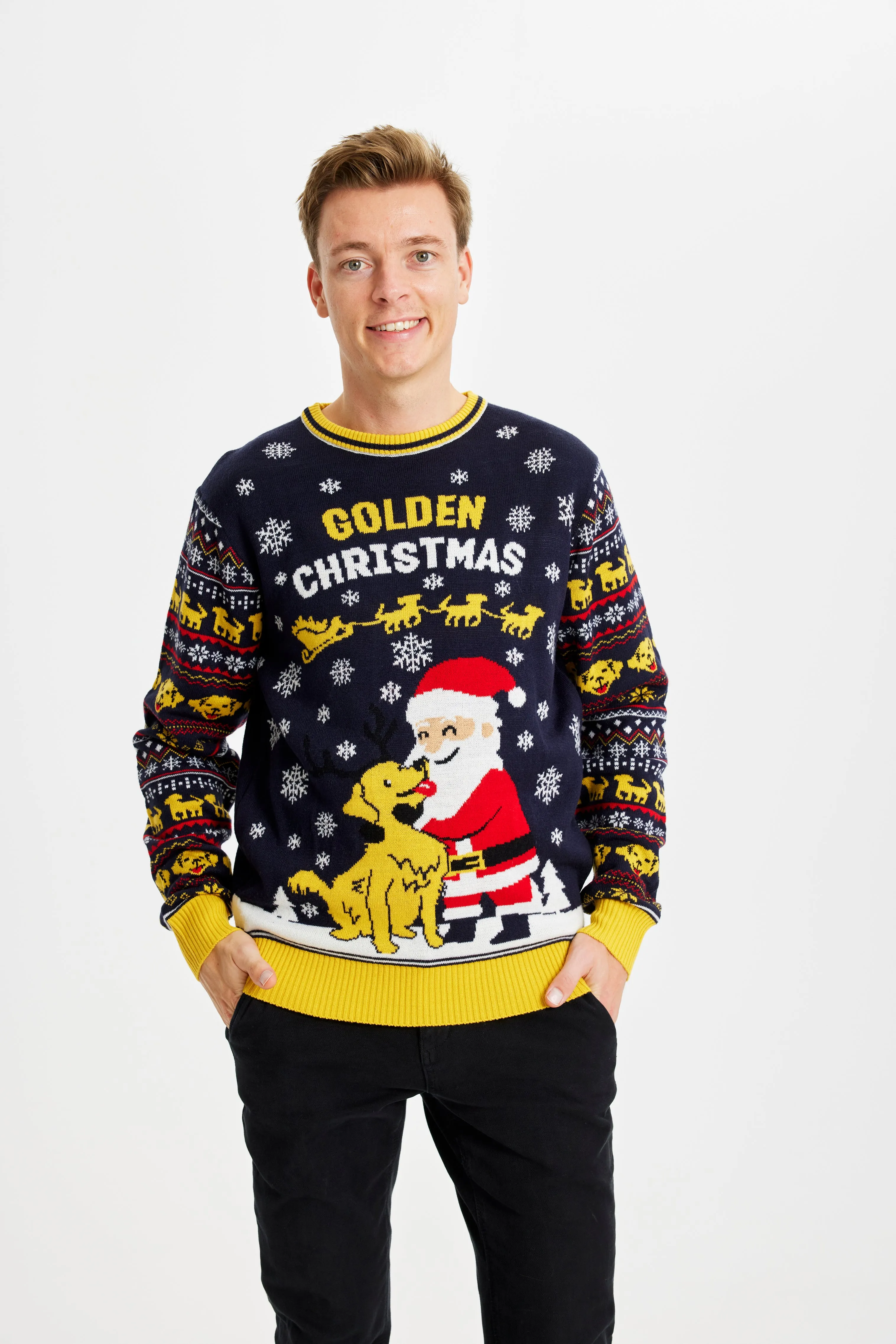 Golden Christmas - Men sold by Christmas Sweats product image thumbnail 2