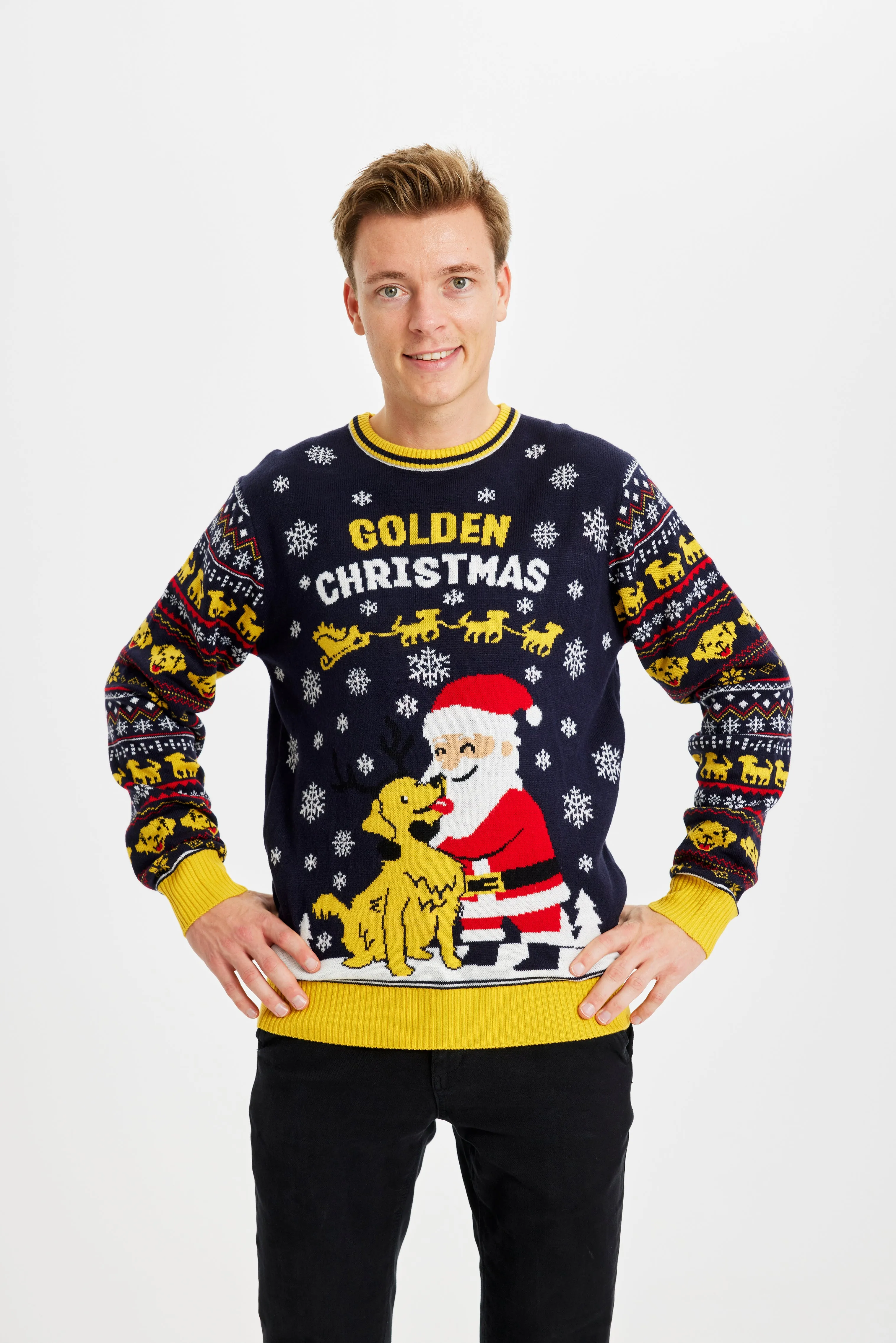 Golden Christmas - Men sold by Christmas Sweats
