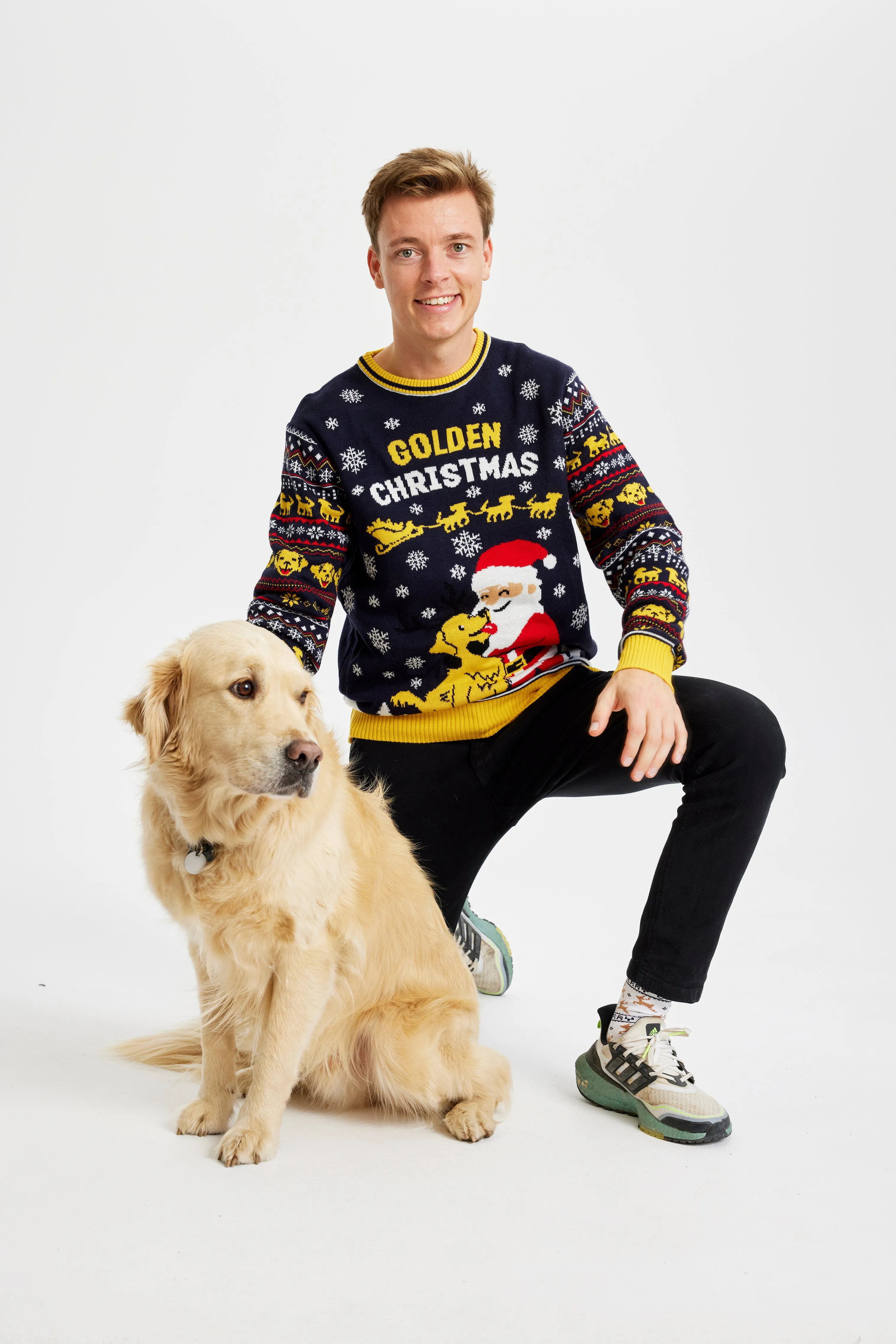 Golden Christmas - Men sold by Christmas Sweats product image thumbnail 4