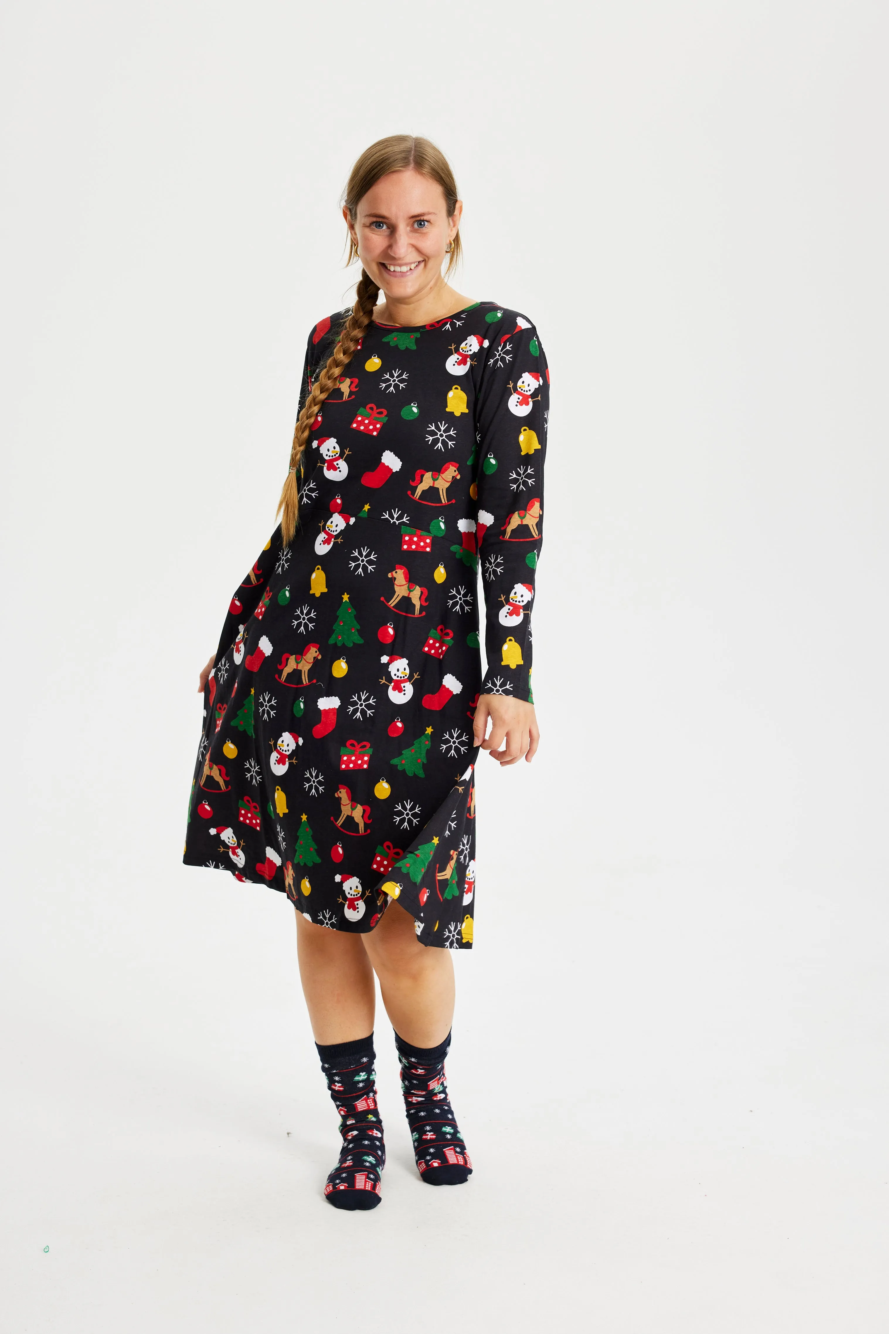 Christmas Dress - Black sold by Christmas Sweats product image thumbnail 2