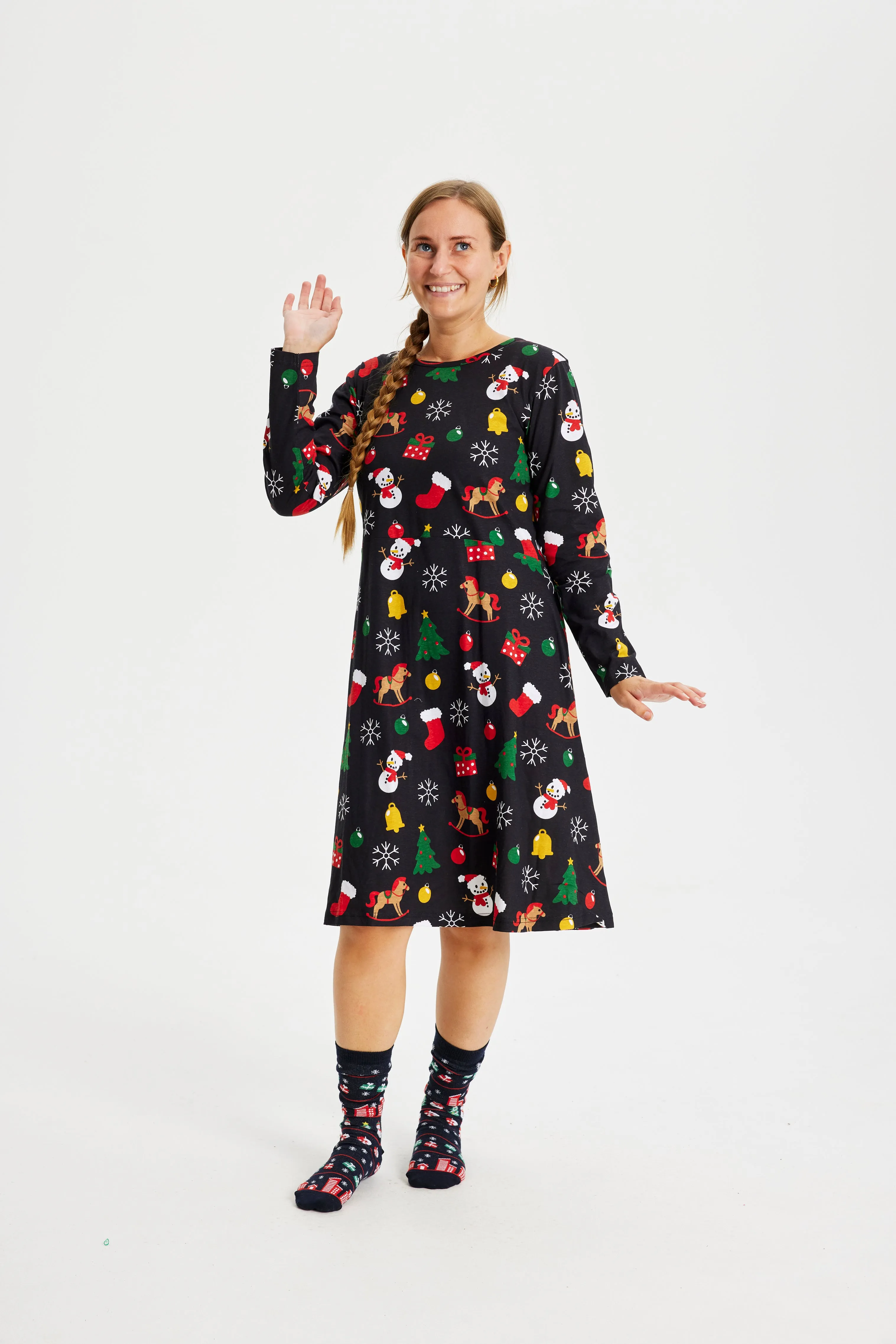 Christmas Dress - Black sold by Christmas Sweats