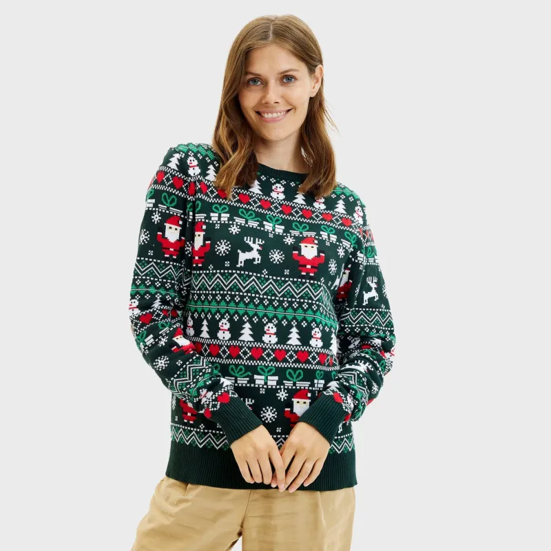 Den Fine Julesweater - Dame. sold by Christmas Sweats