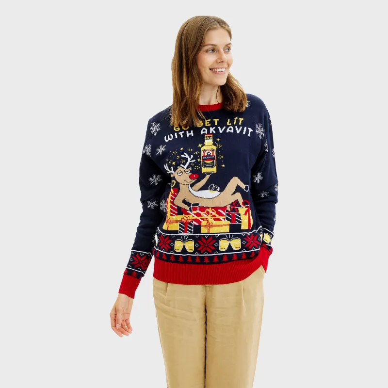 The akvavit sweater - Women sold by Christmas Sweats