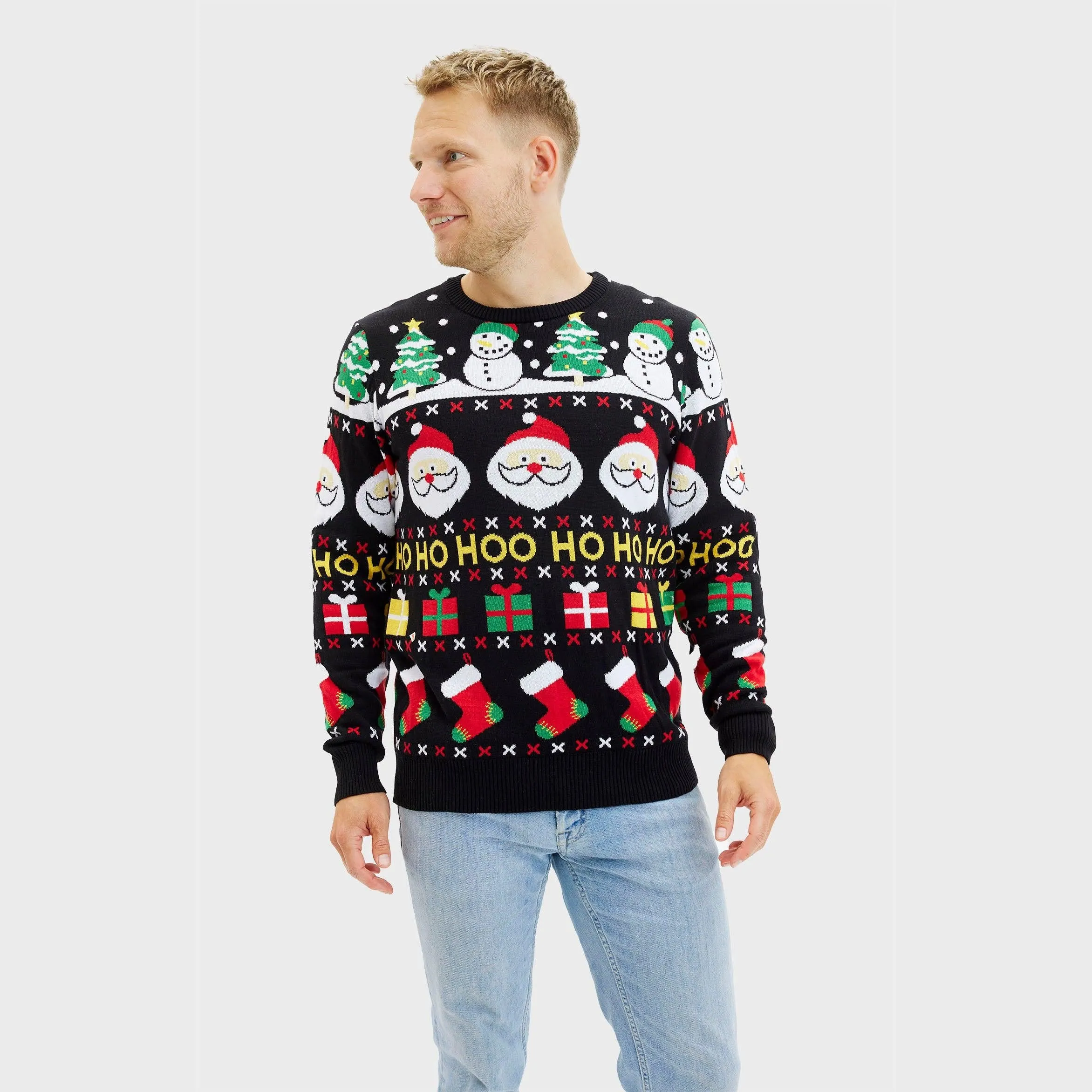 The Cheerful Christmas Sweater – Men sold by Christmas Sweats product image thumbnail 3