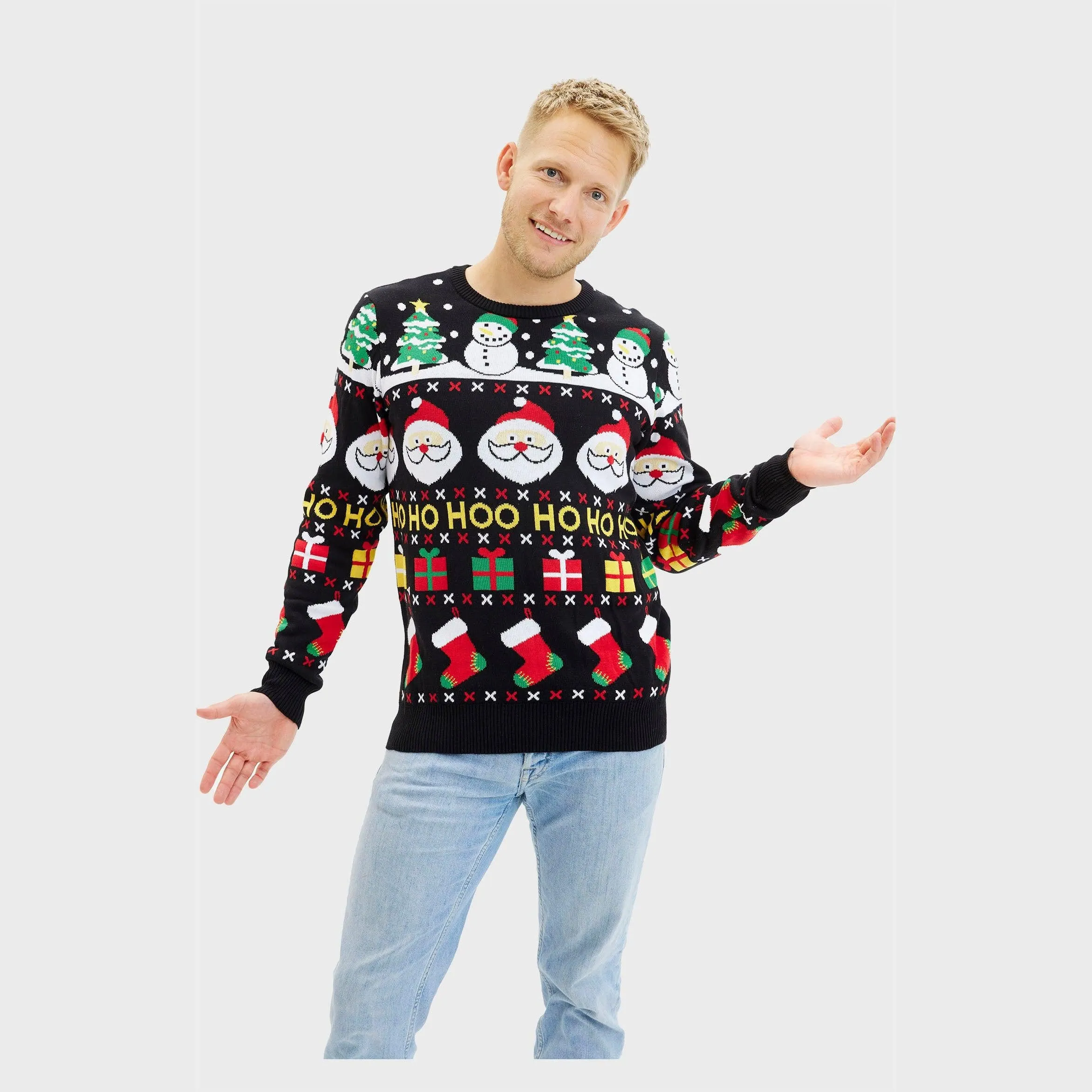 The Cheerful Christmas Sweater – Men sold by Christmas Sweats product image thumbnail 4