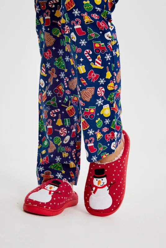 Snowman Slippers sold by Christmas Sweats