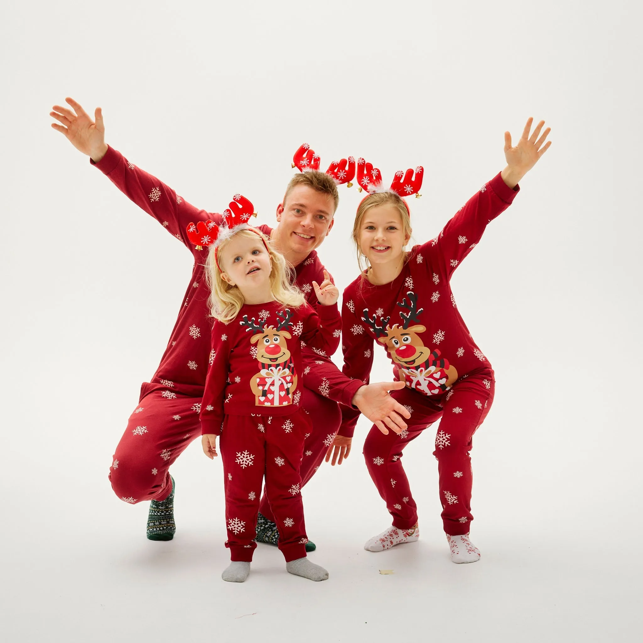 Rudolph’s Cute Red Christmas Pyjamas – Men sold by Christmas Sweats product image thumbnail 5