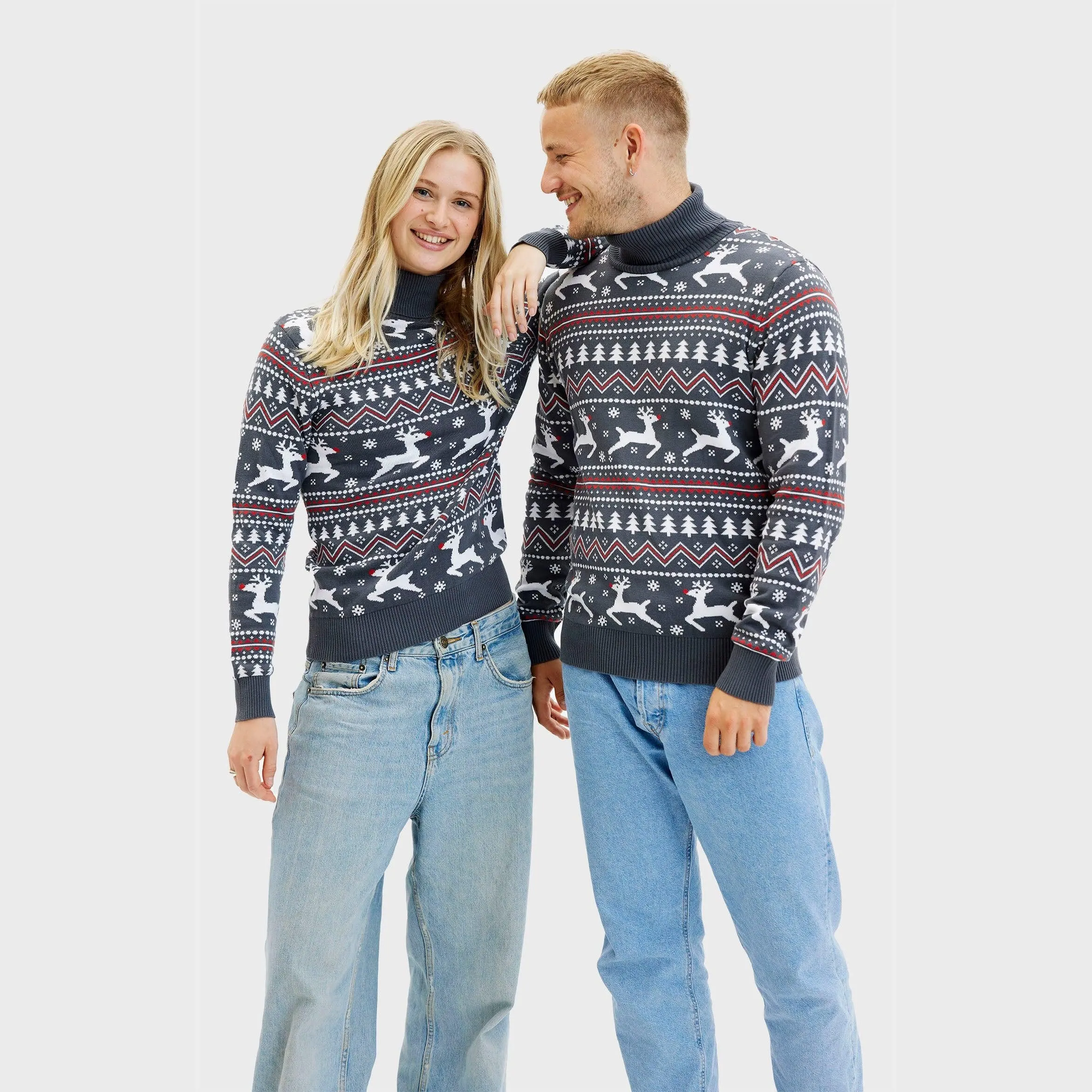 The Stylish Highneck Christmas Sweater – Men sold by Christmas Sweats product image thumbnail 5
