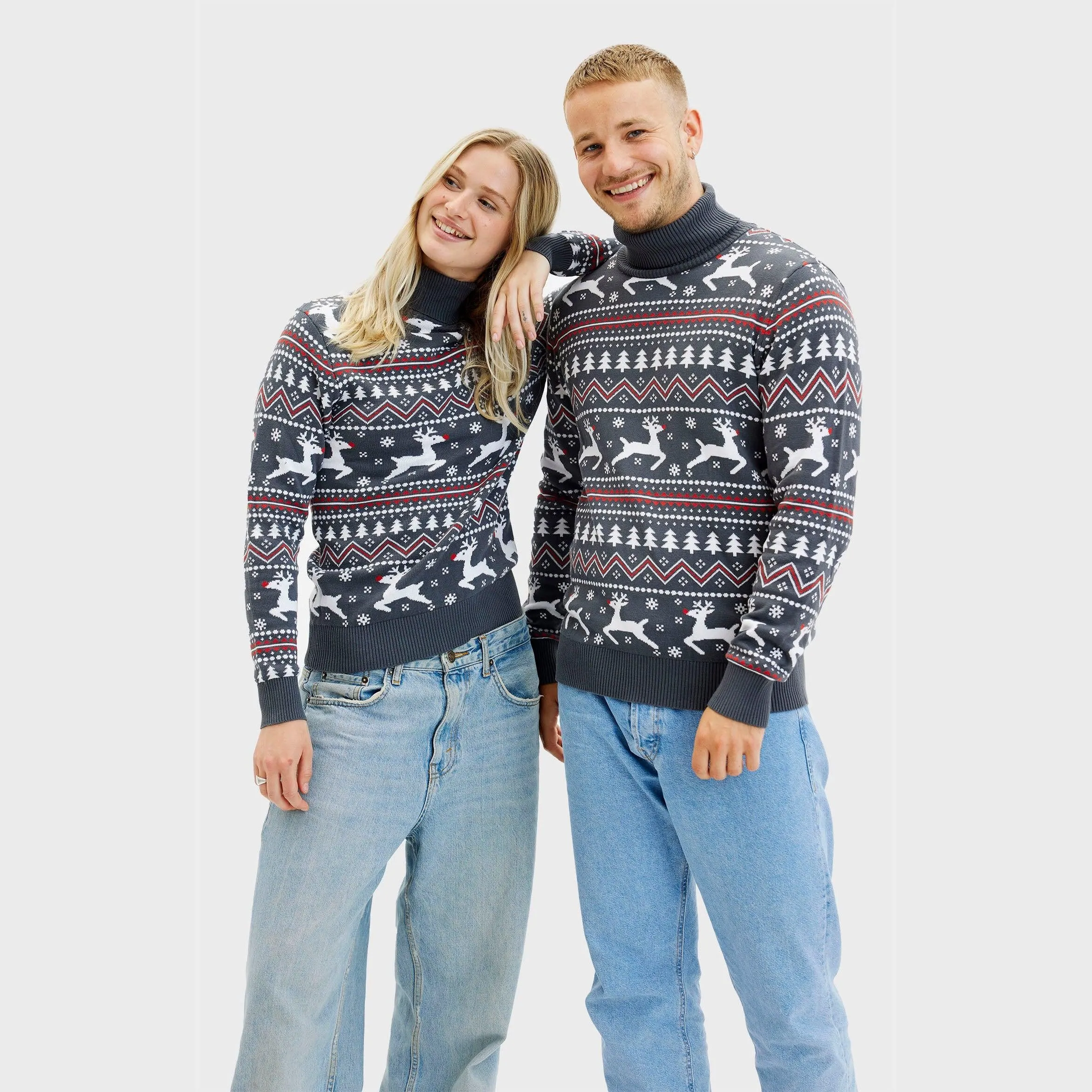 The Stylish Highneck Christmas Sweater – Men sold by Christmas Sweats product image thumbnail 2