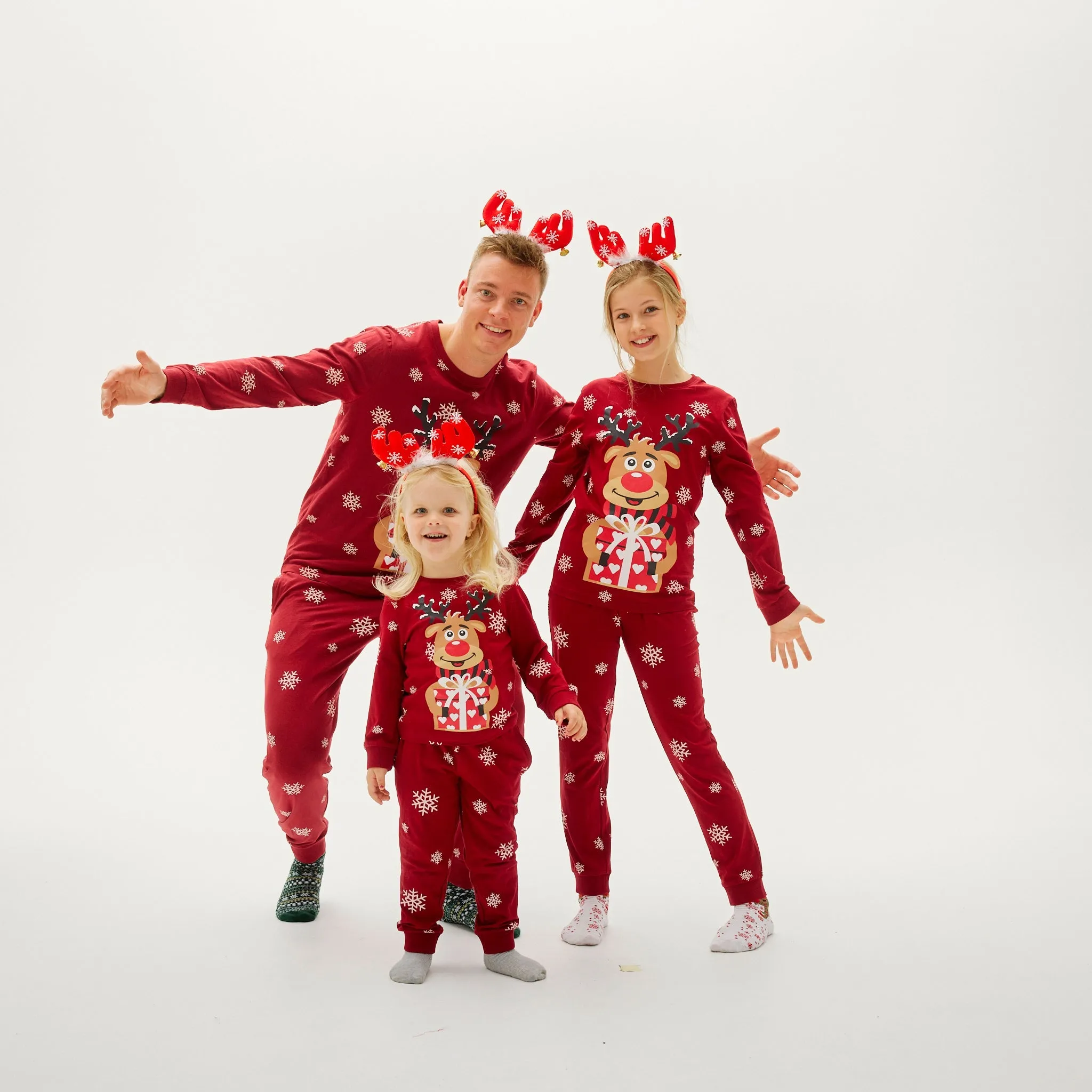 Rudolph’s Cute Red Christmas Pyjamas – Women sold by Christmas Sweats product image thumbnail 4