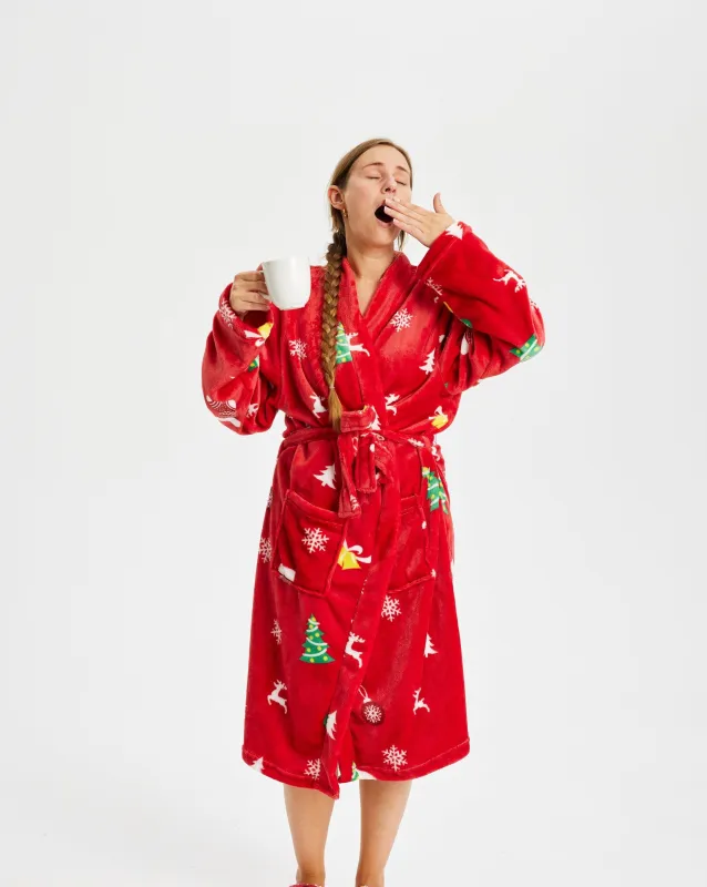 Bathrobe – Red sold by Christmas Sweats