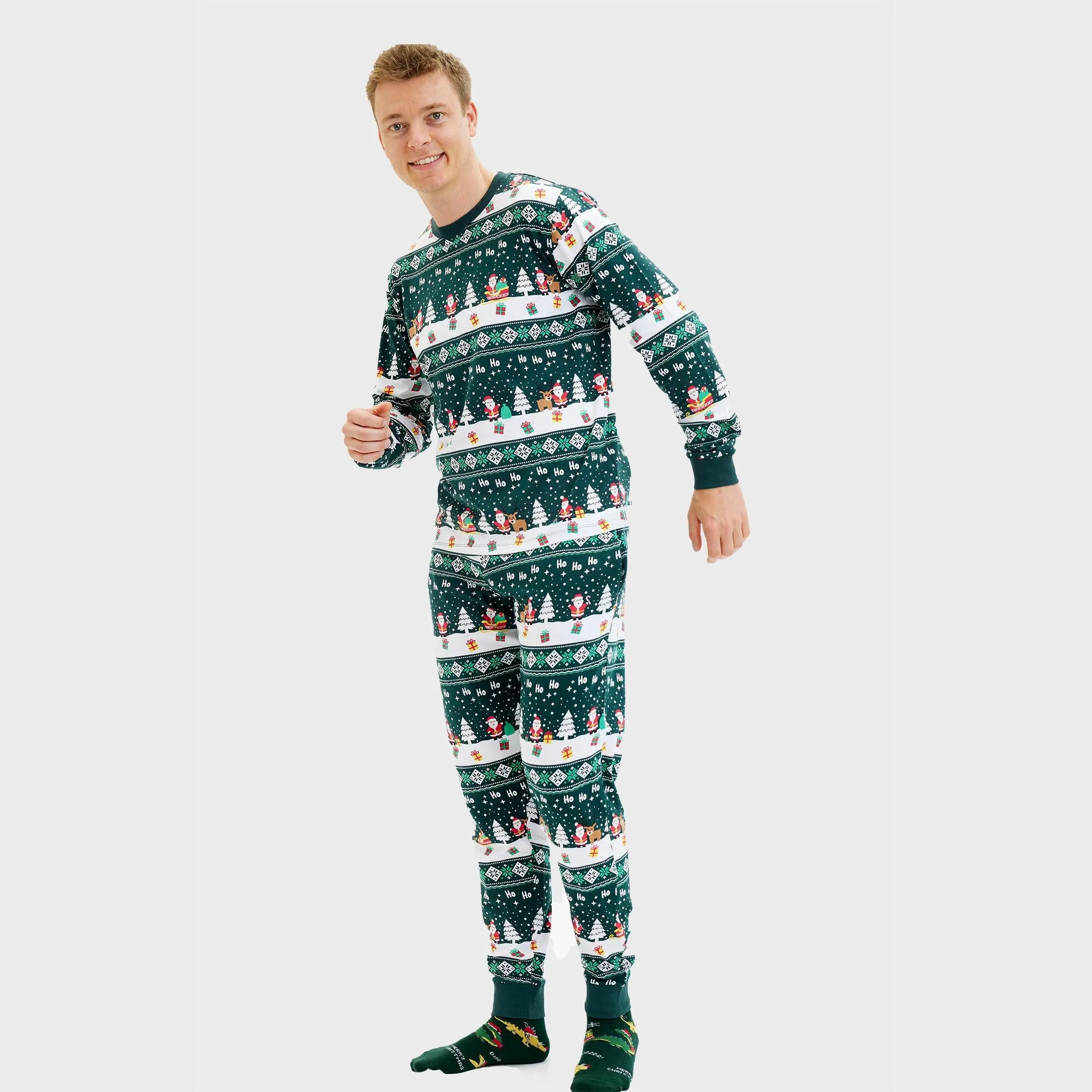 The Jolly Good Christmas Pyjamas – Men sold by Christmas Sweats product image thumbnail 3