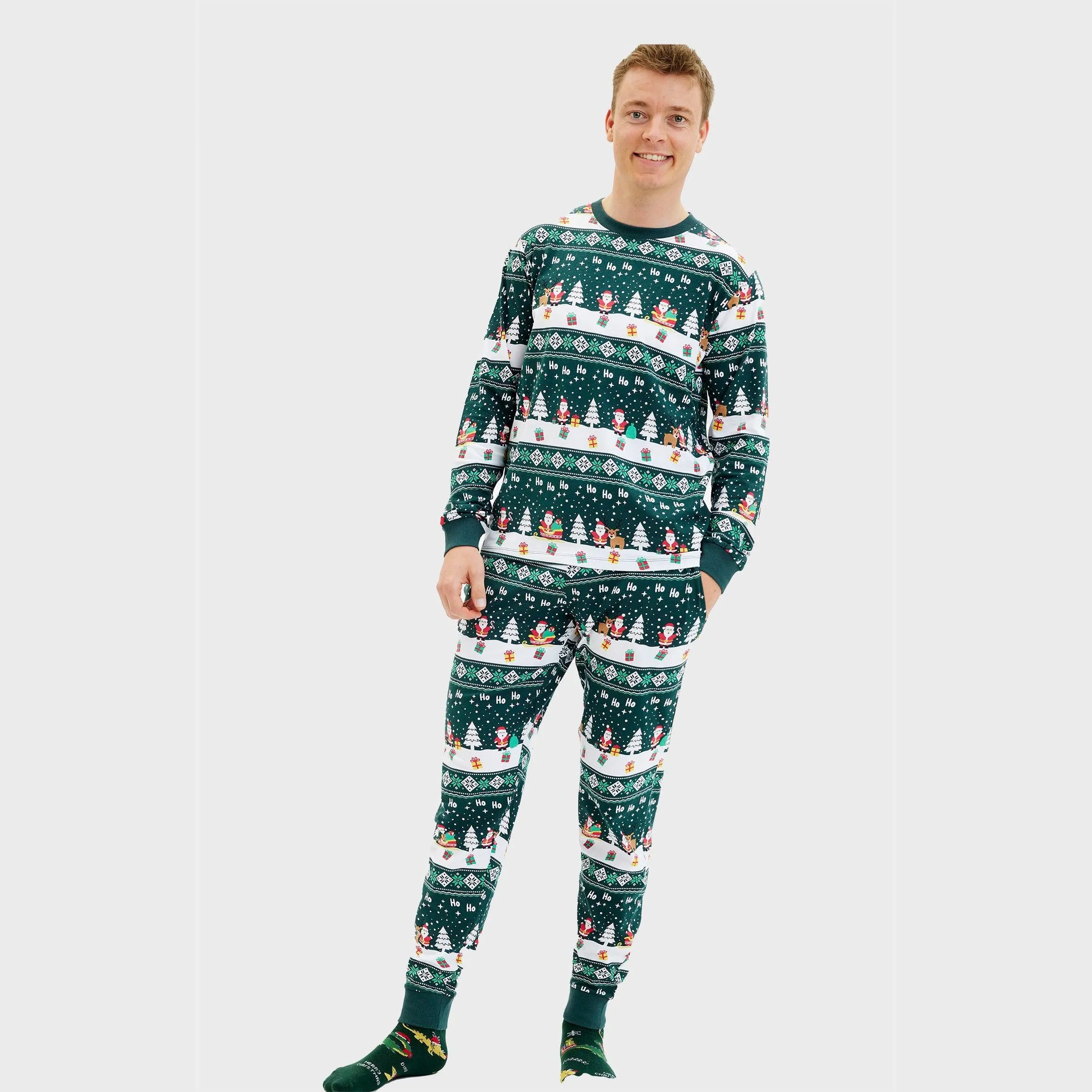 The Jolly Good Christmas Pyjamas – Men sold by Christmas Sweats product image thumbnail 4