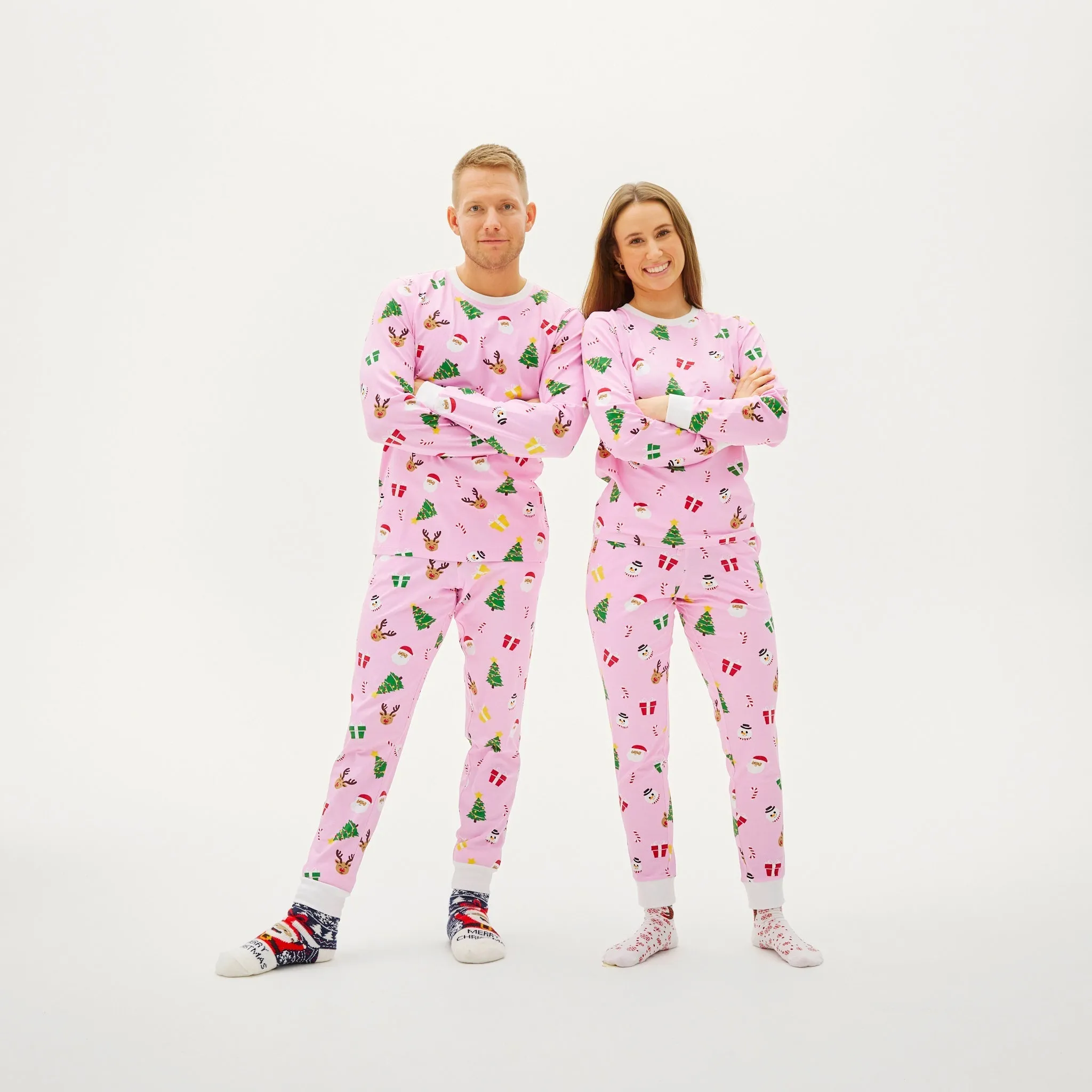 The Pinkish Christmas Pyjamas – Men sold by Christmas Sweats product image thumbnail 2
