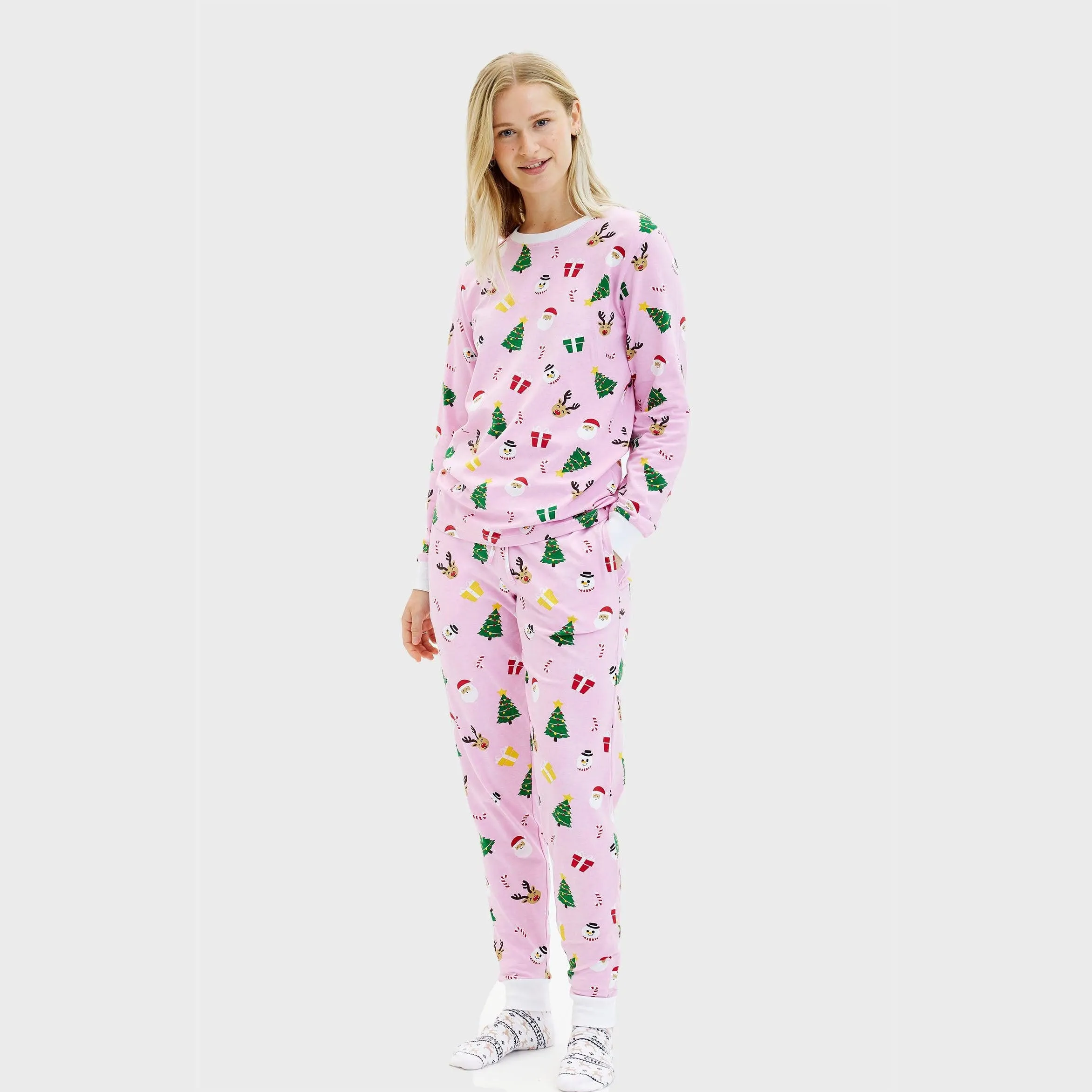 The Pinkish Christmas Pyjamas – Women sold by Christmas Sweats product image thumbnail 3
