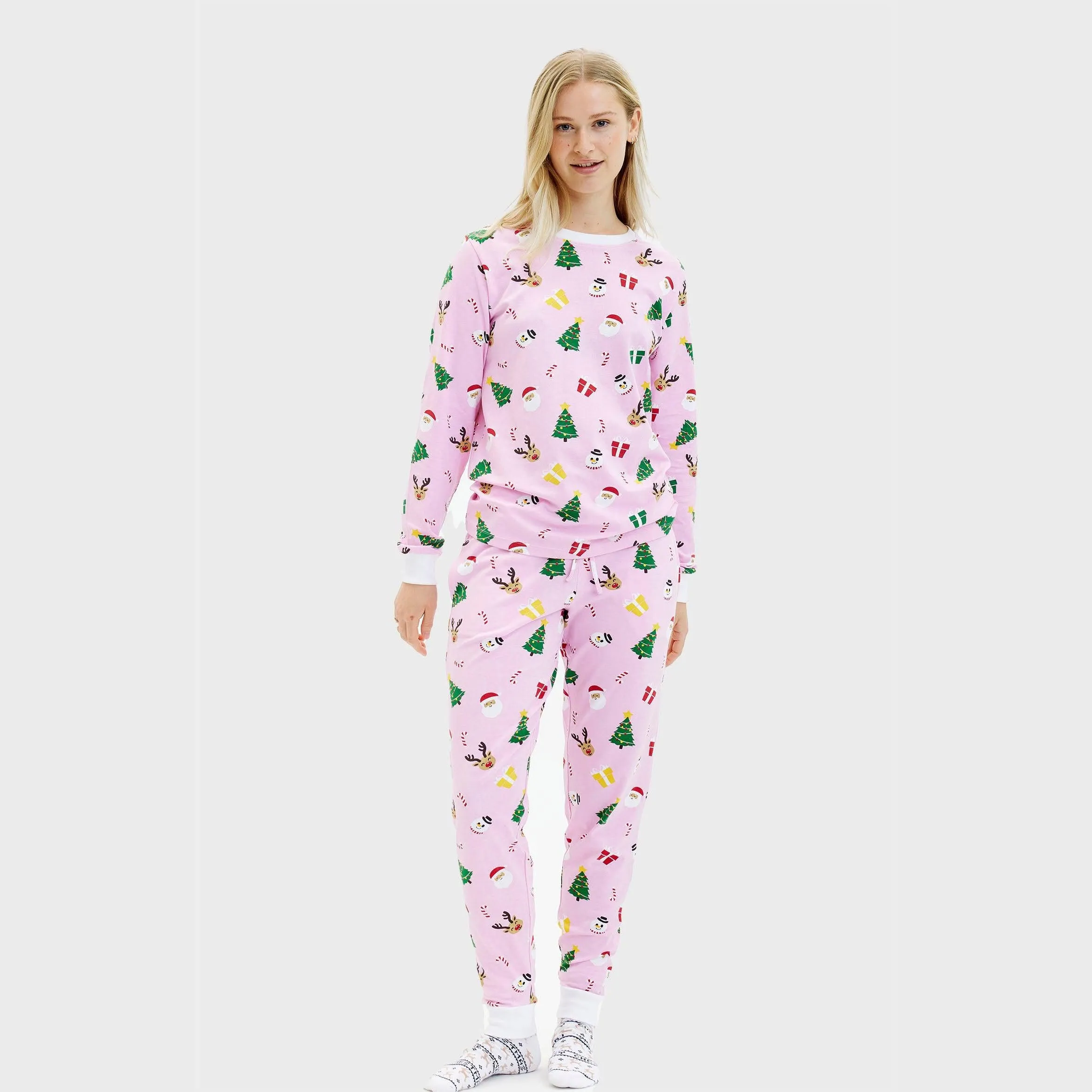 The Pinkish Christmas Pyjamas – Women sold by Christmas Sweats product image thumbnail 4