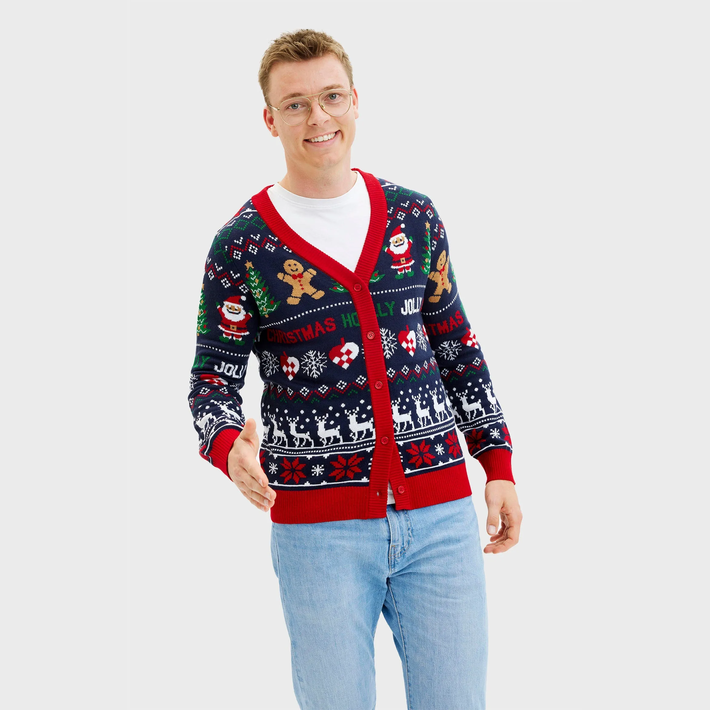 The Jolly Cardigan – Men sold by Christmas Sweats product image thumbnail 3