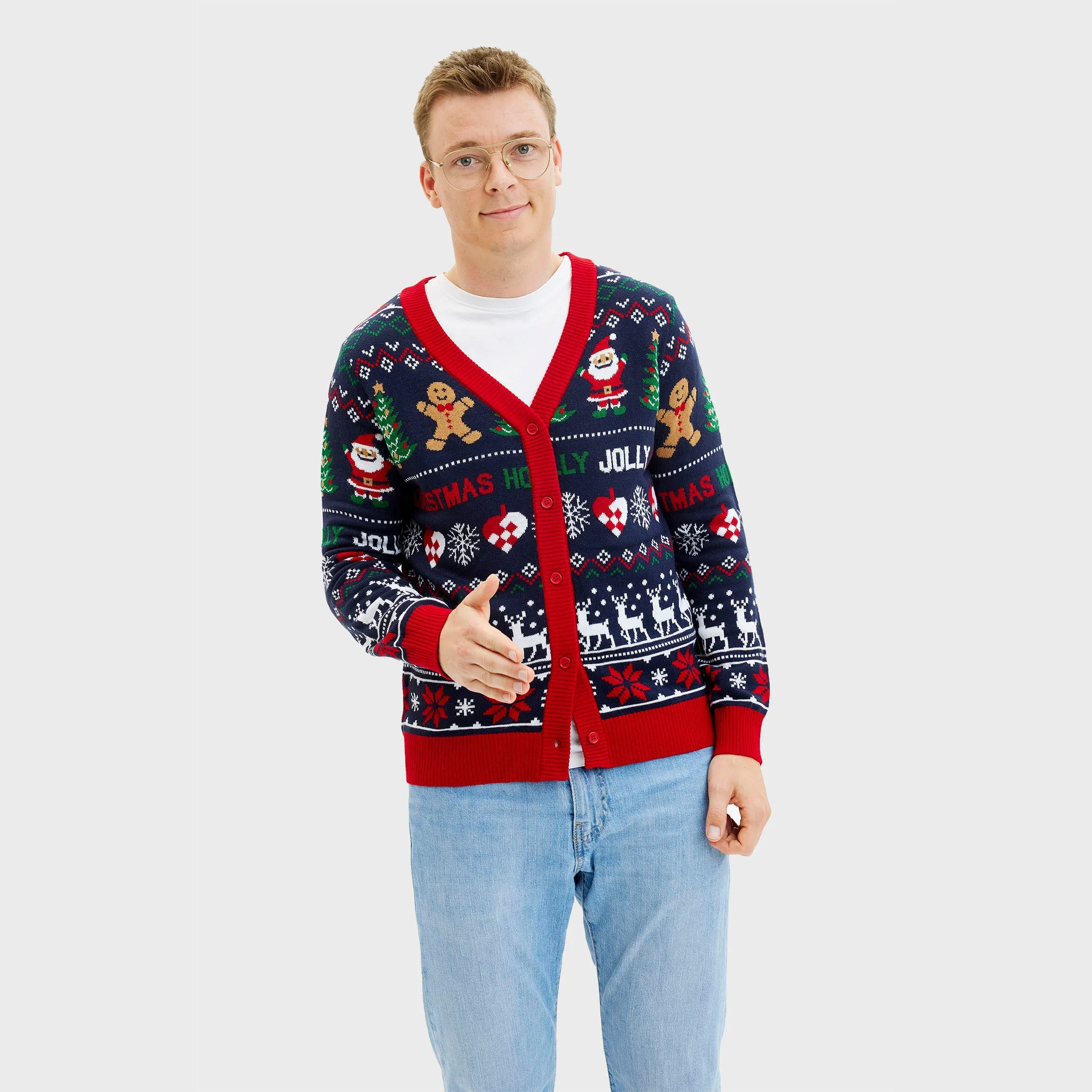 The Jolly Cardigan – Men sold by Christmas Sweats product image thumbnail 4