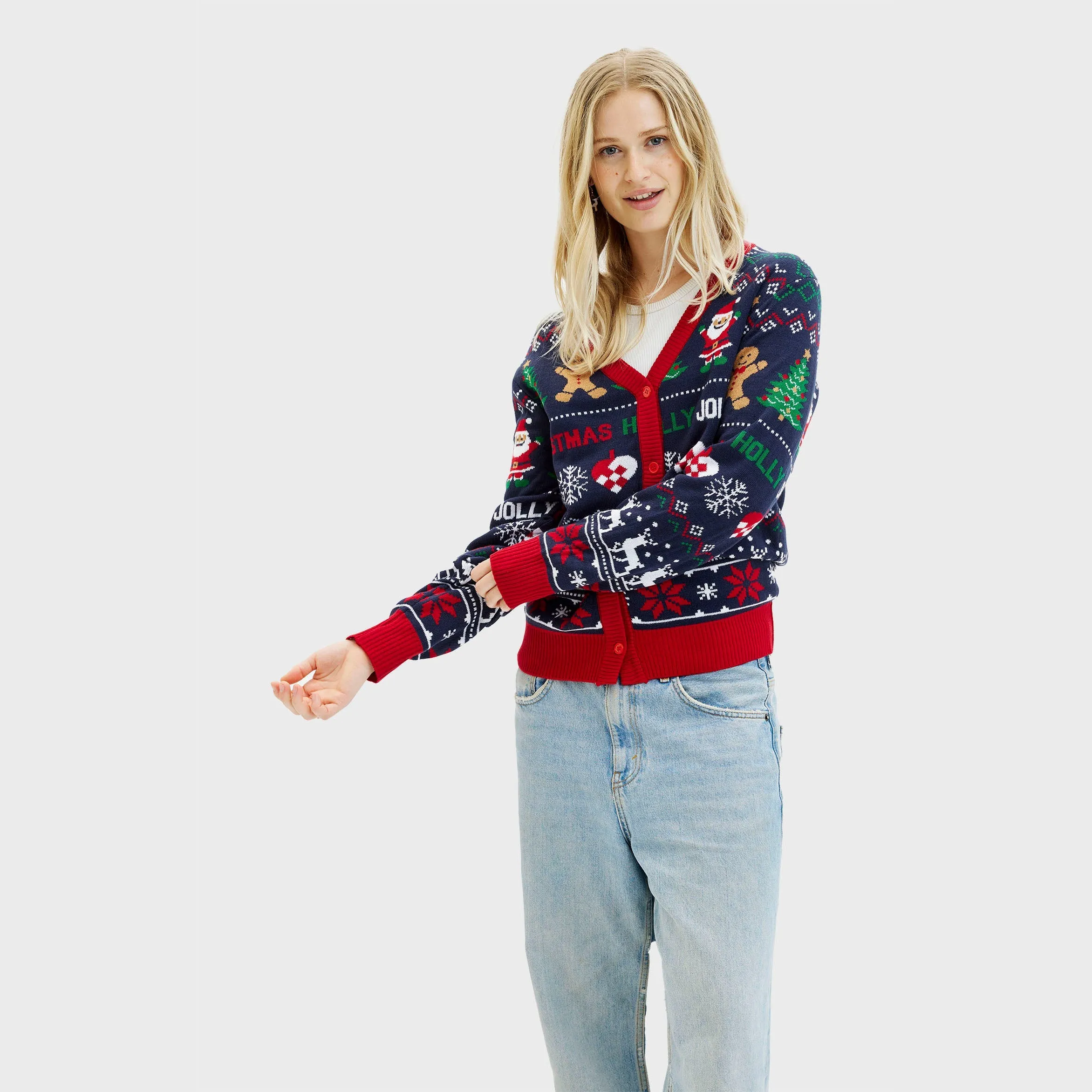 The Jolly Cardigan – Women sold by Christmas Sweats product image thumbnail 4