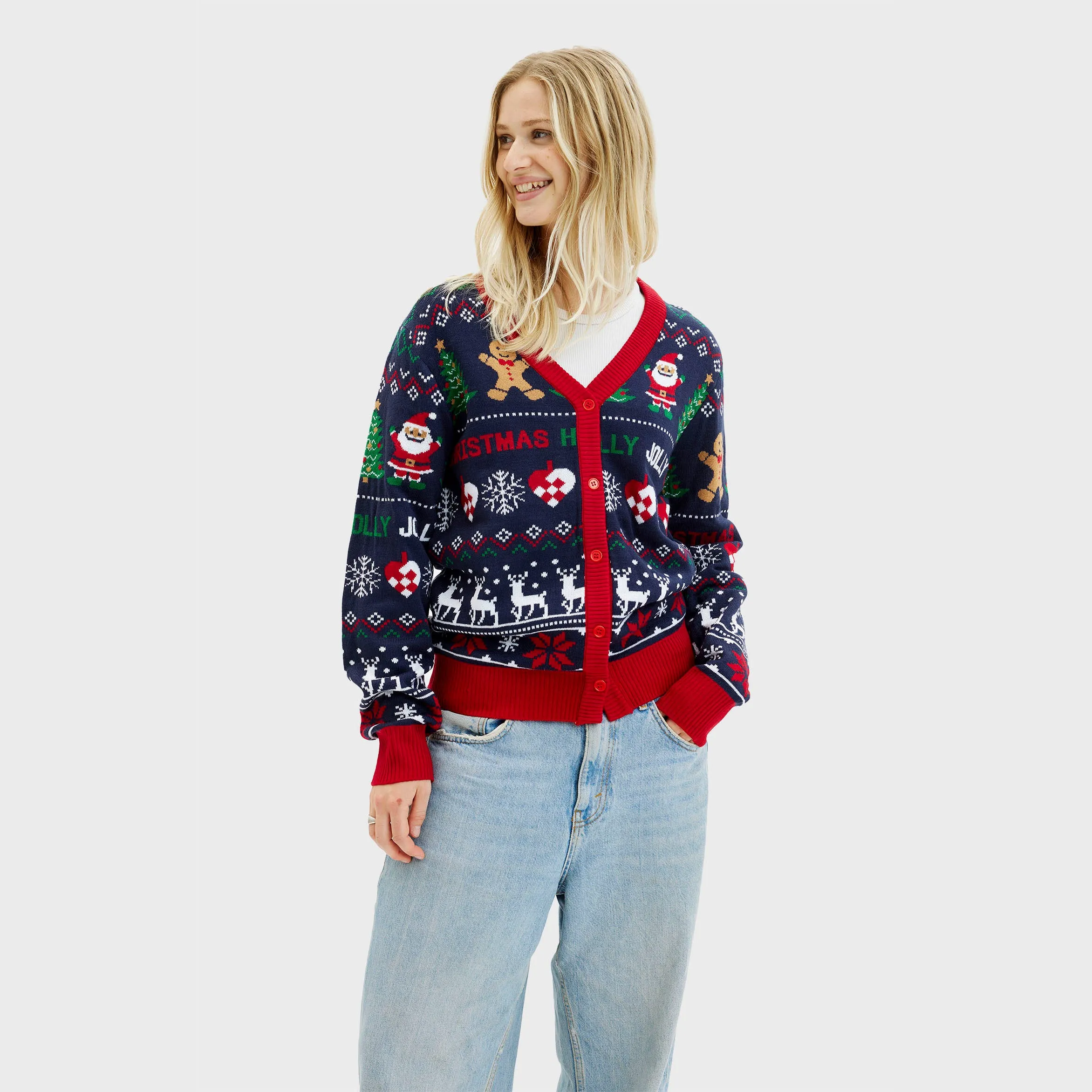 The Jolly Cardigan – Women sold by Christmas Sweats product image thumbnail 3
