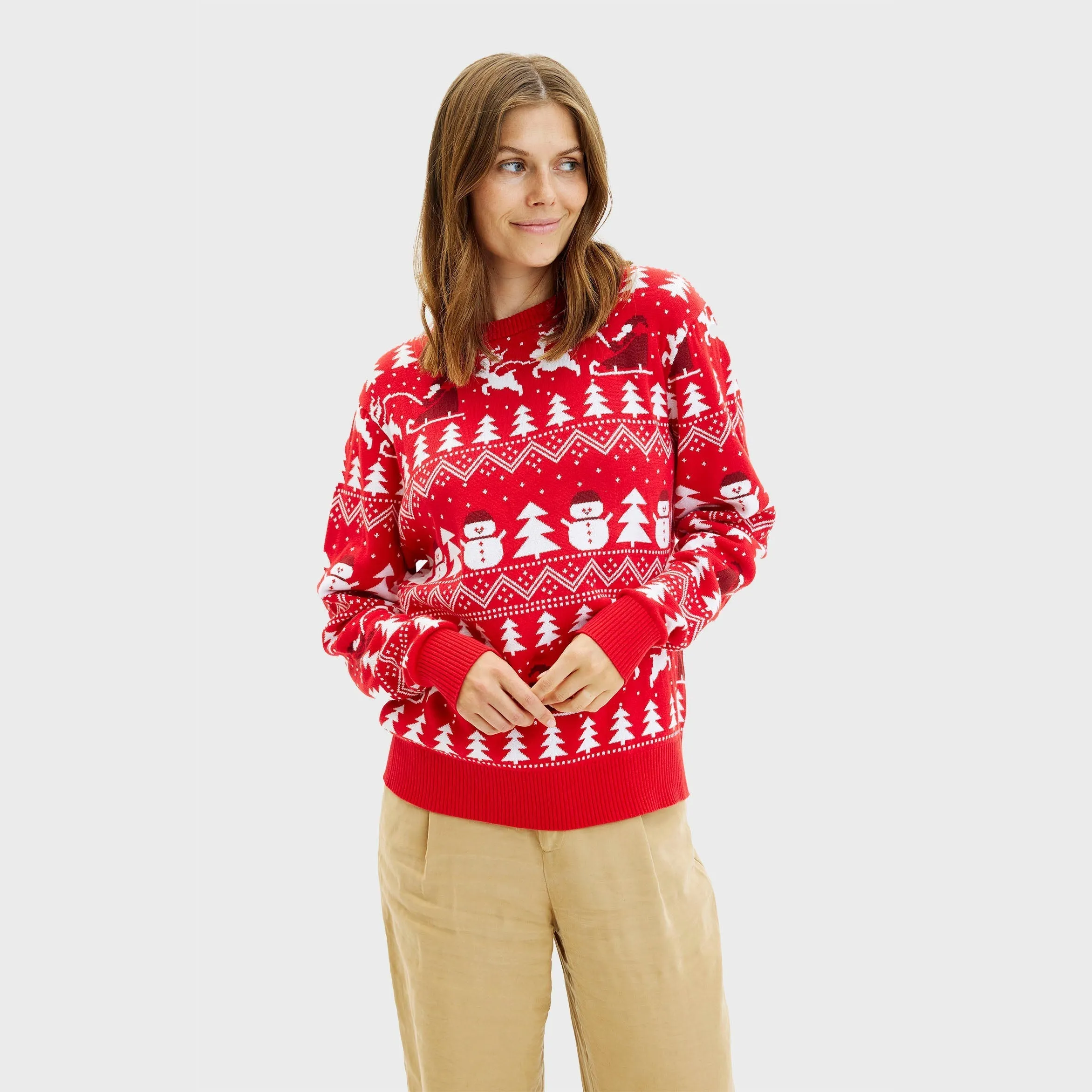The Stylish Red Christmas Sweater – Women sold by Christmas Sweats product image thumbnail 5