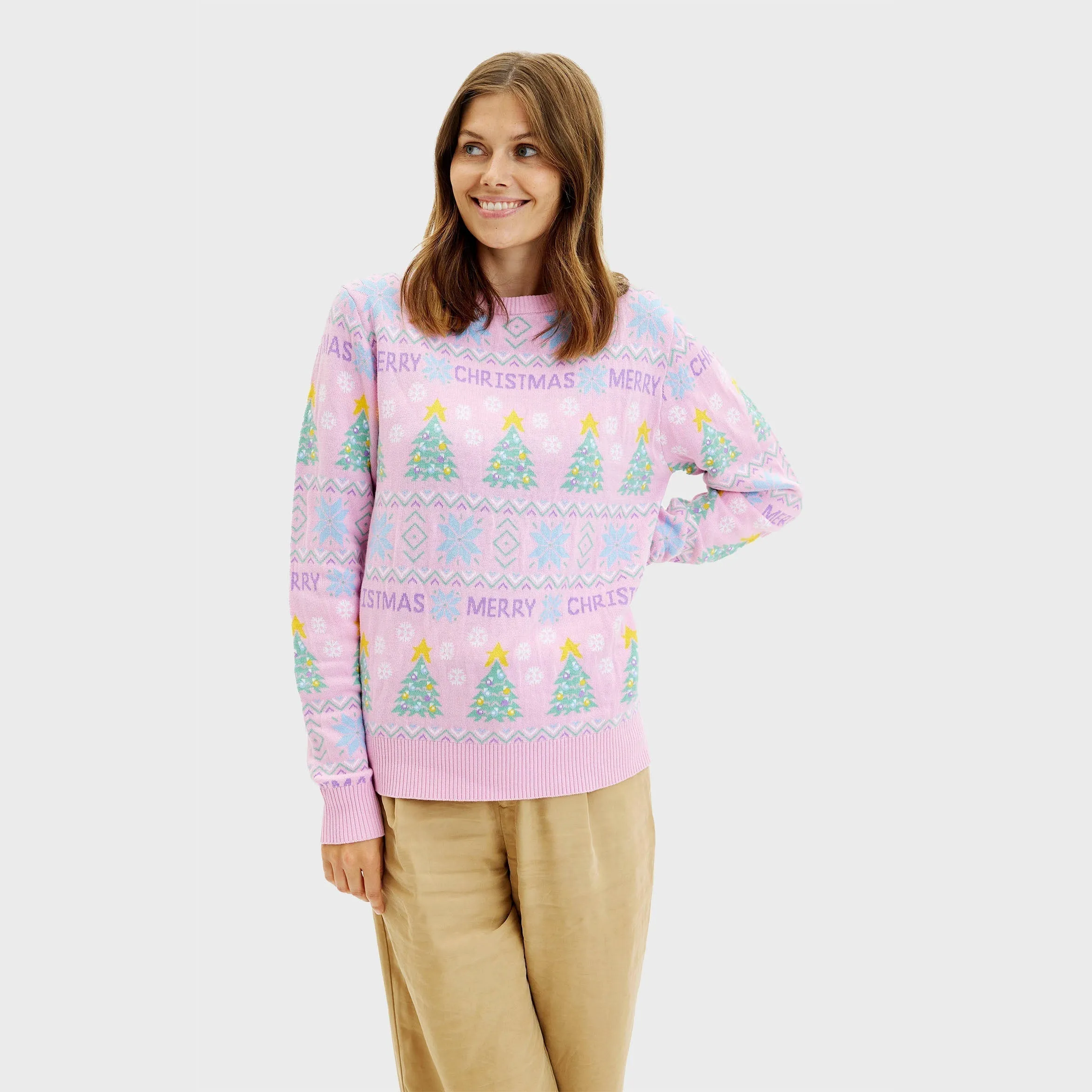 The Pink Christmas Sweater – Women sold by Christmas Sweats product image thumbnail 4