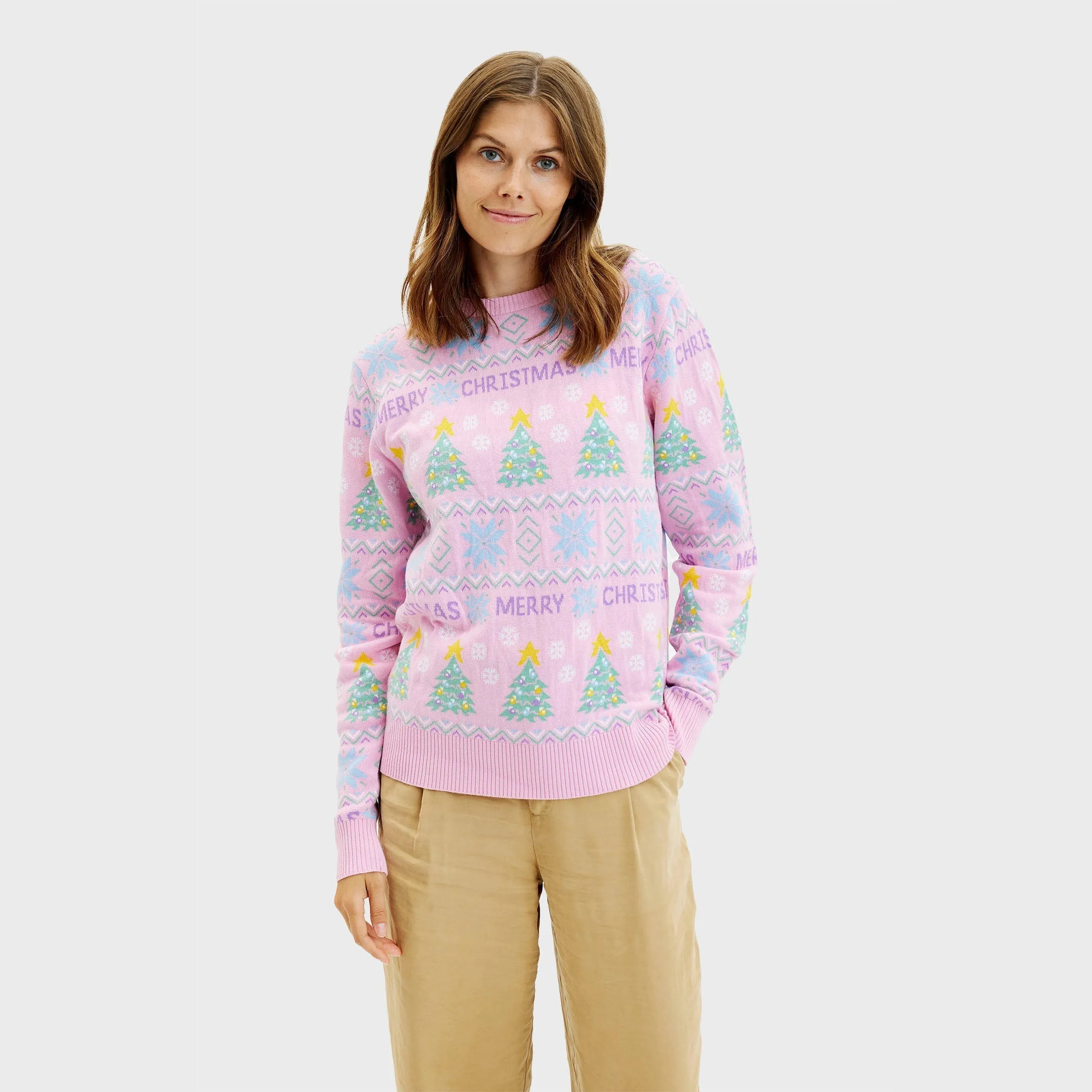 The Pink Christmas Sweater – Women sold by Christmas Sweats