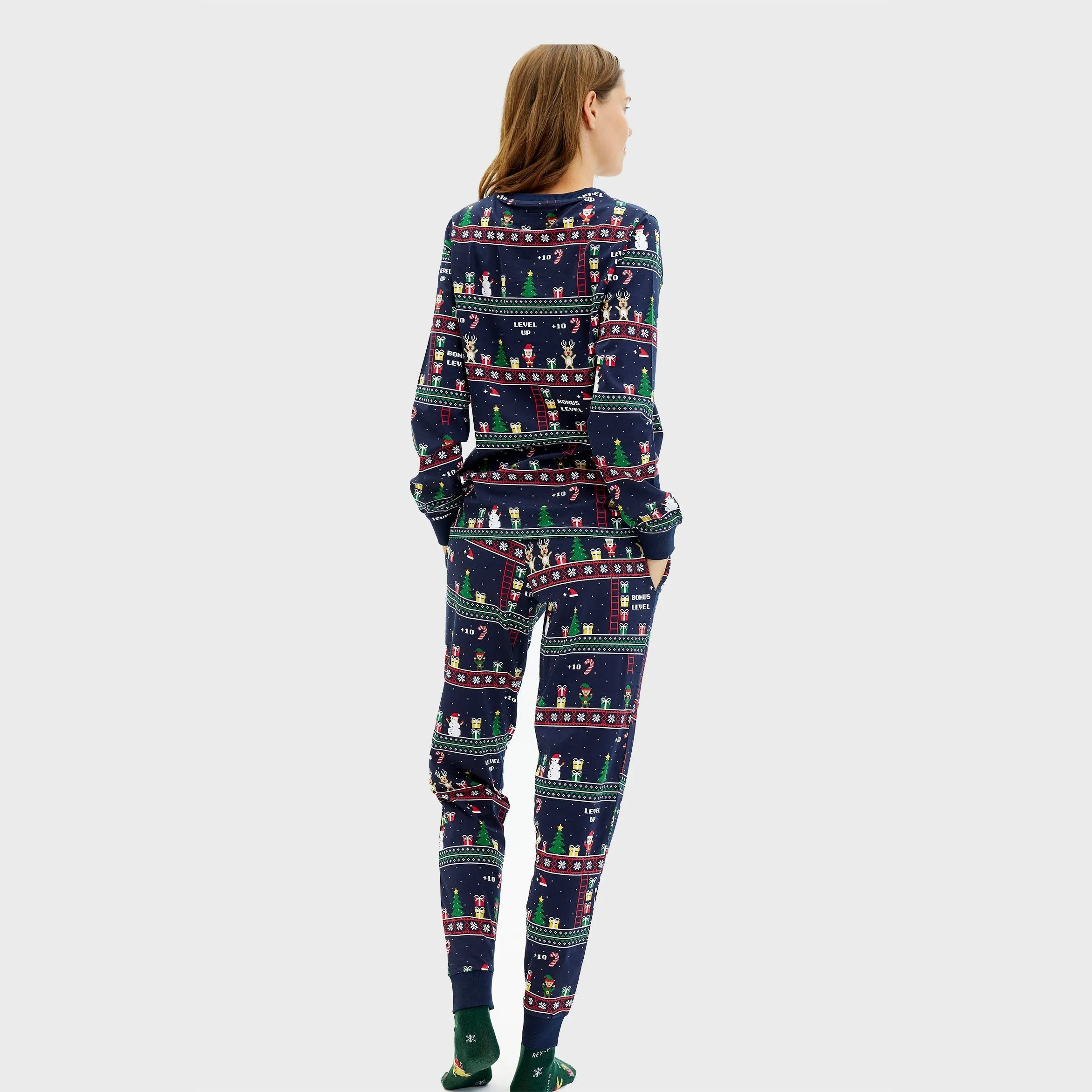 Vintage Gamer Christmas Pyjamas – Women sold by Christmas Sweats product image thumbnail 5