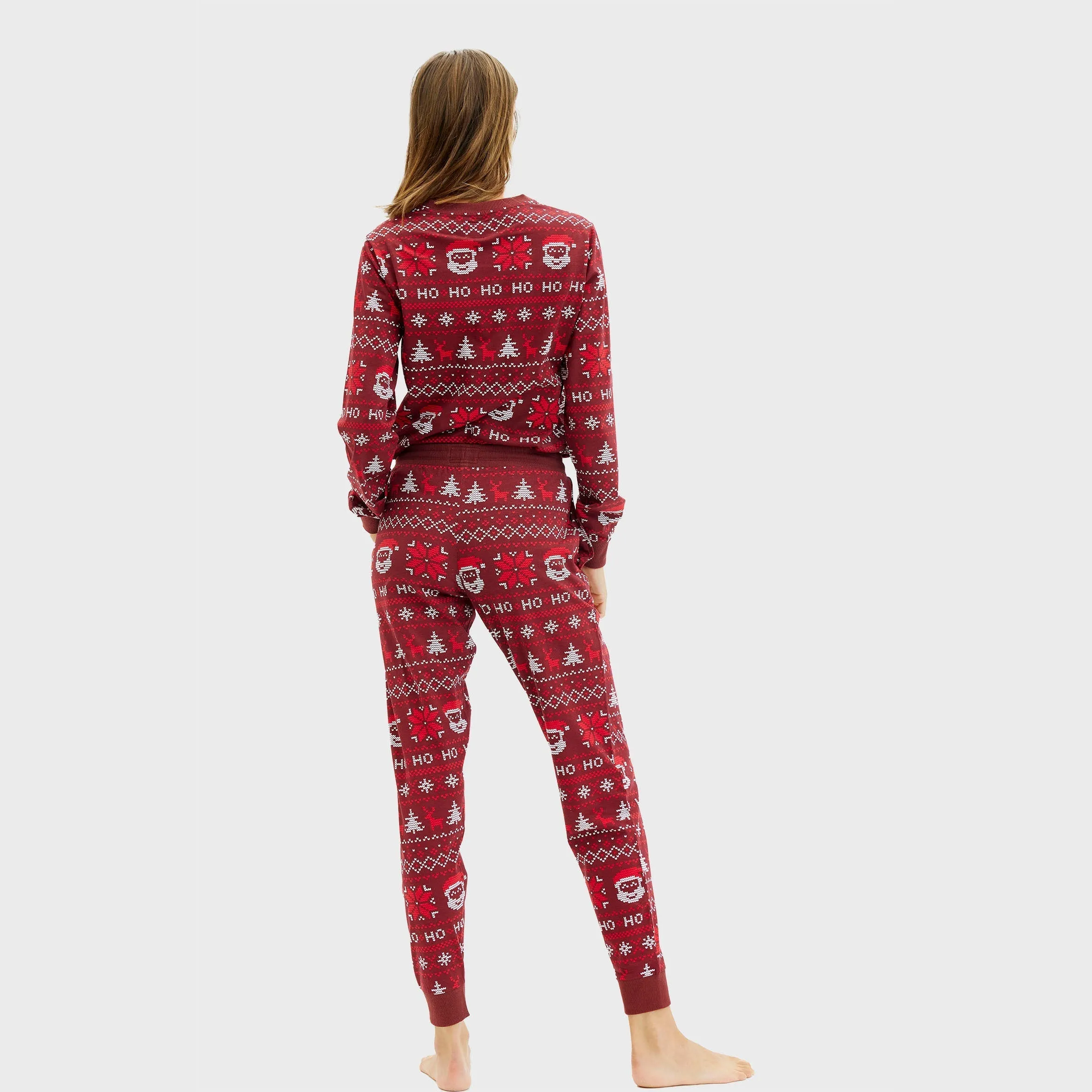 Ho Ho Ho Christmas Pyjamas – Women sold by Christmas Sweats product image thumbnail 5
