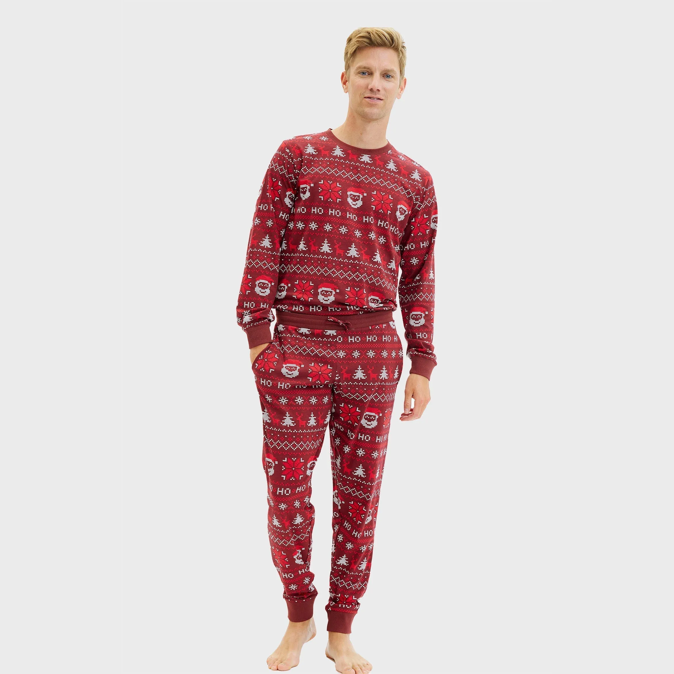 Ho Ho Ho Christmas Pyjamas – Men sold by Christmas Sweats product image thumbnail 3
