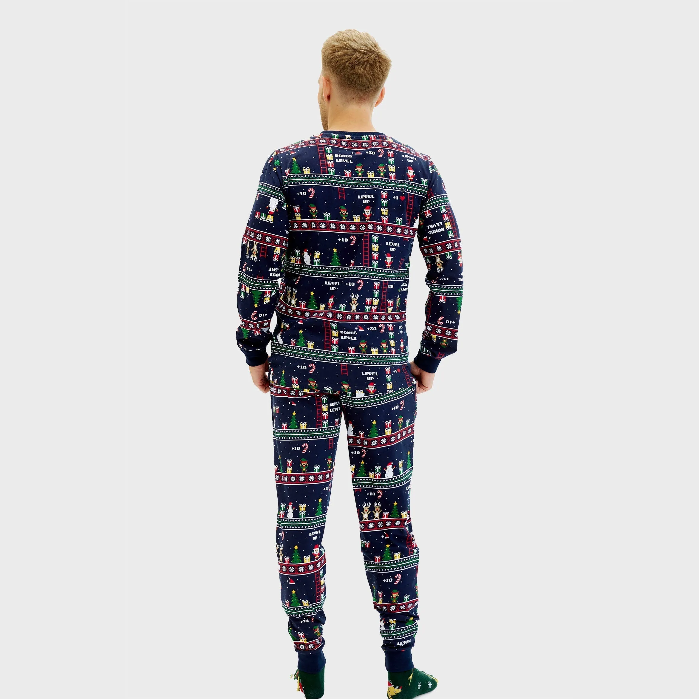 Vintage Gamer Christmas Pyjamas – Men sold by Christmas Sweats product image thumbnail 5