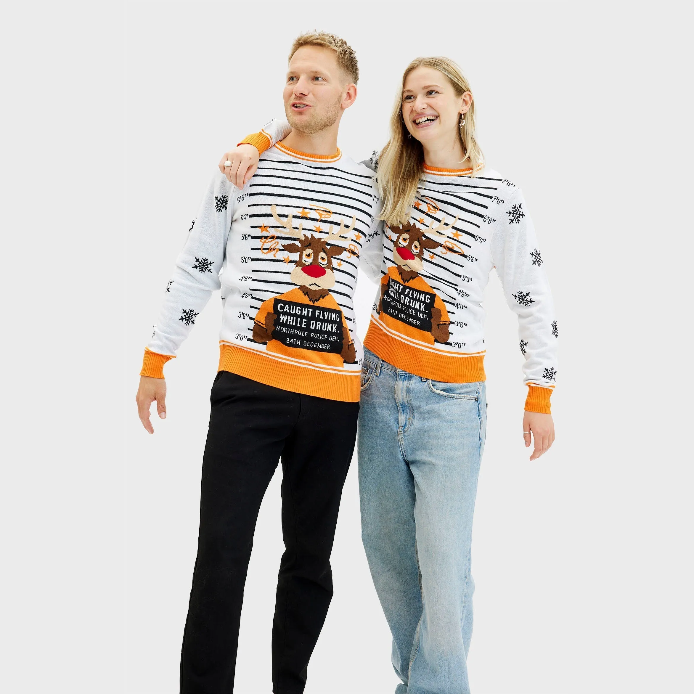 Criminal Rudolph Christmas Sweater – Men sold by Christmas Sweats product image thumbnail 2
