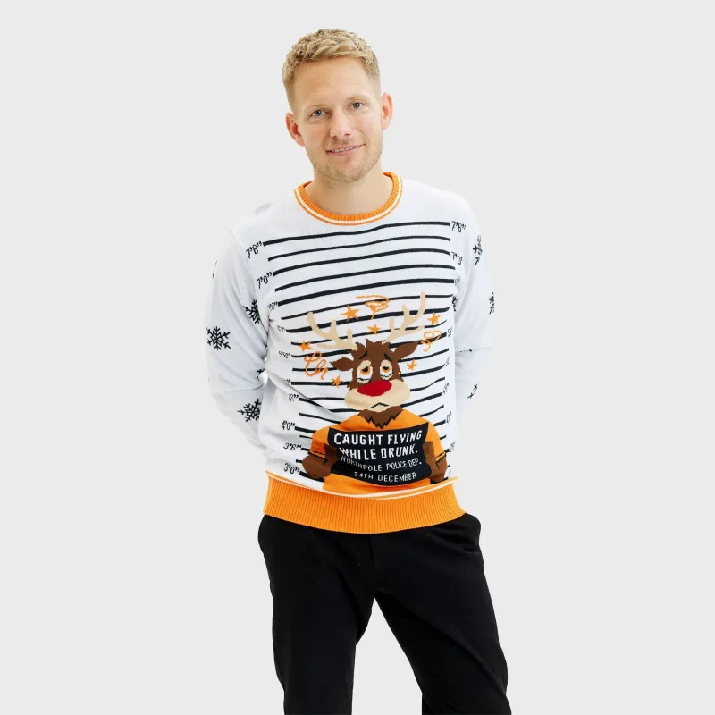 Criminal Rudolph Christmas Sweater – Men sold by Christmas Sweats